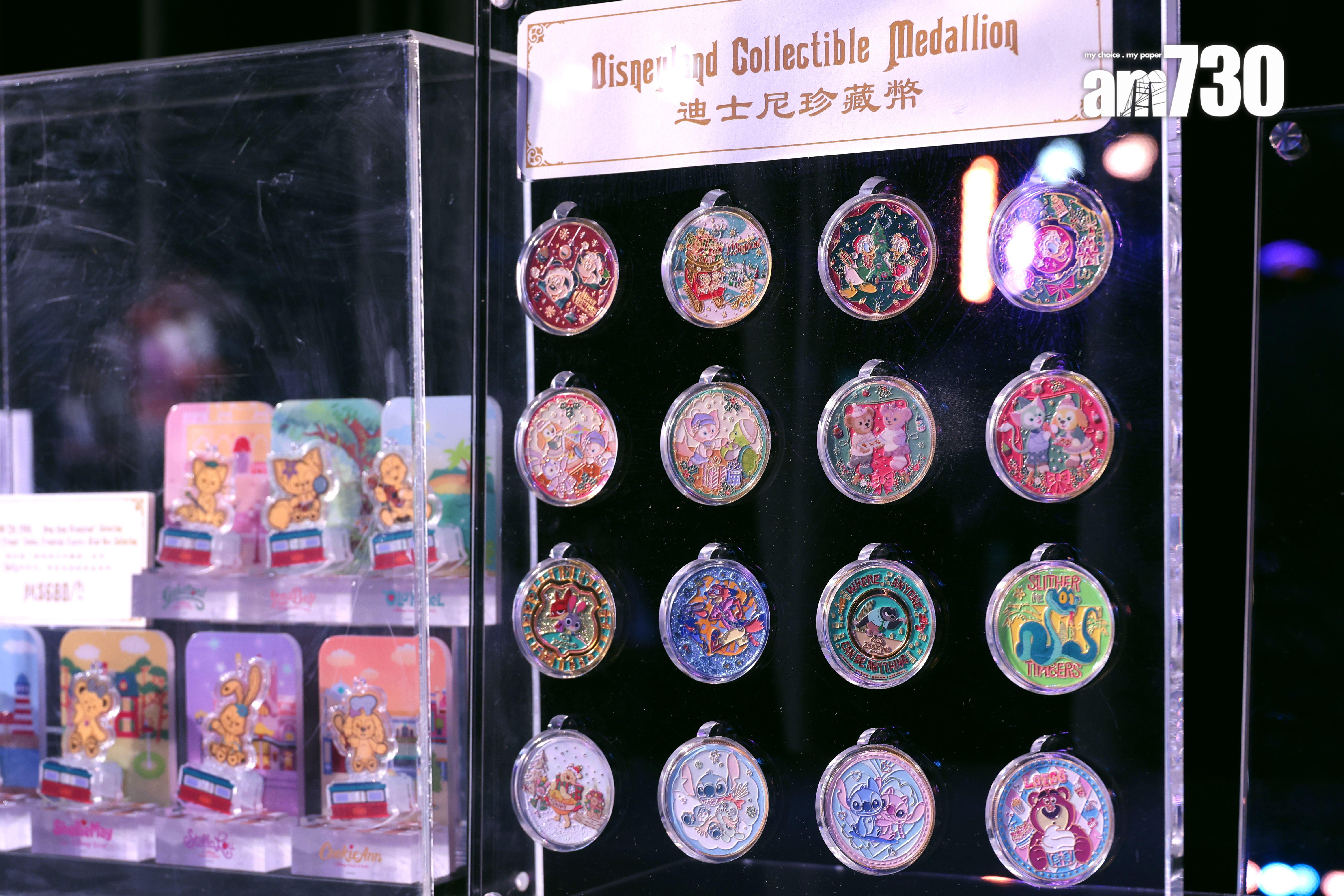 迪士尼推出一系列節日美食及紀念品。(林俊源攝)