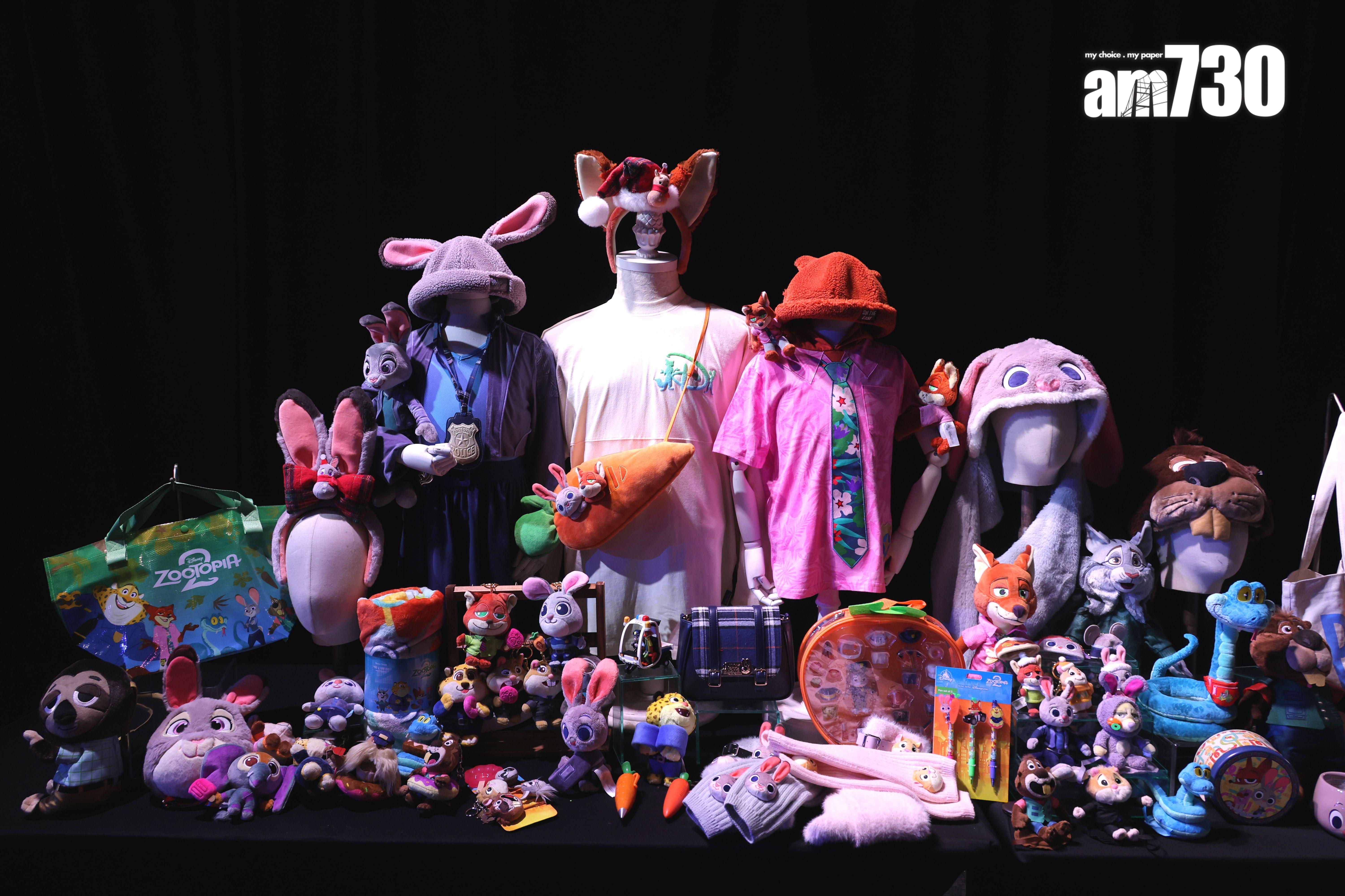 迪士尼推出一系列節日美食及紀念品。(林俊源攝)