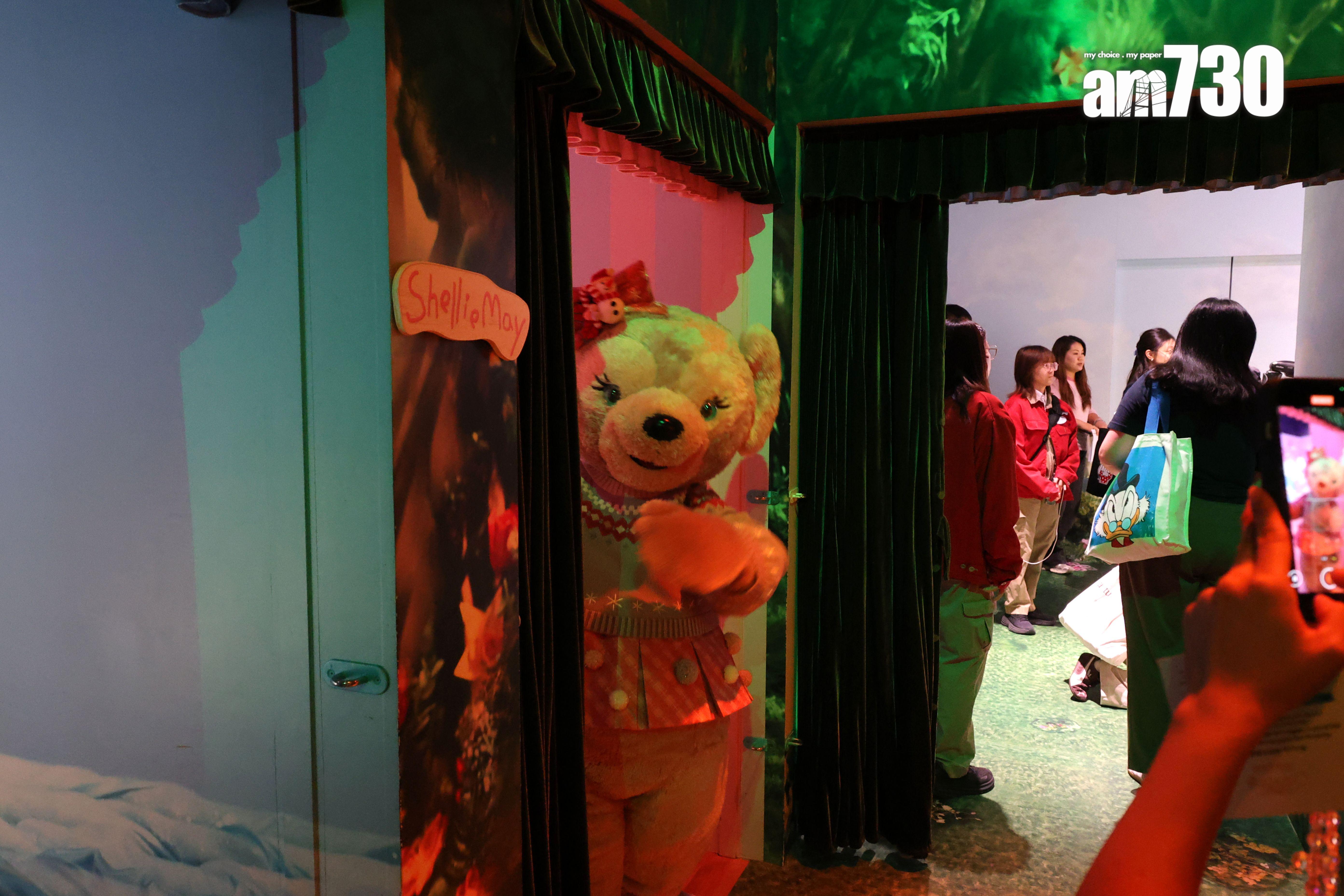 Duffy與好友同樣以全新溫馨冬日服飾亮相。(林俊源攝)