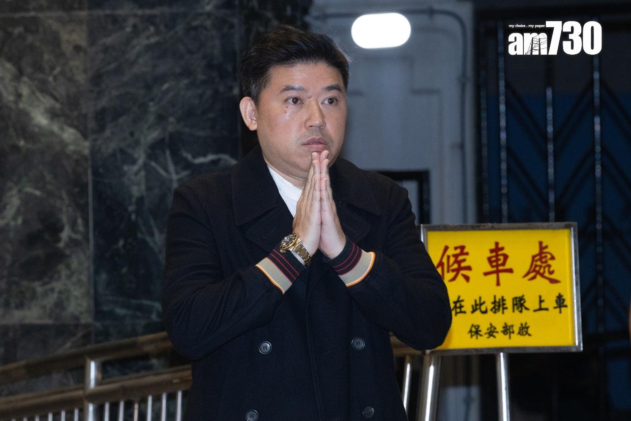 葉念琛出席許紹雄喪禮。(蘇文傑攝)