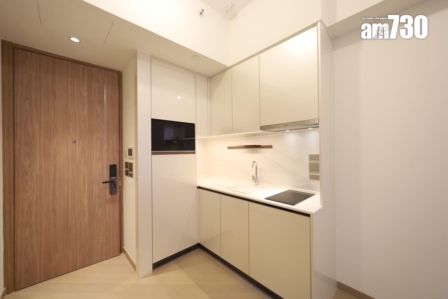 柏景峰示範單位|293呎無改動一房 樓底高度3.3米空感十足(多圖有片)|油塘新盤