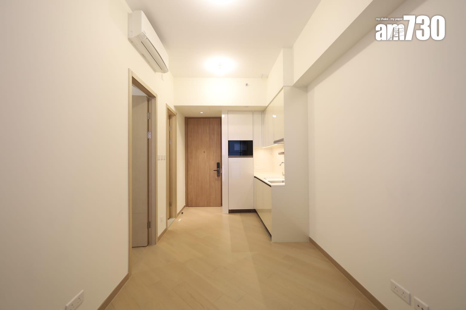 柏景峰示範單位|293呎無改動一房 樓底高度3.3米空感十足(多圖有片)|油塘新盤