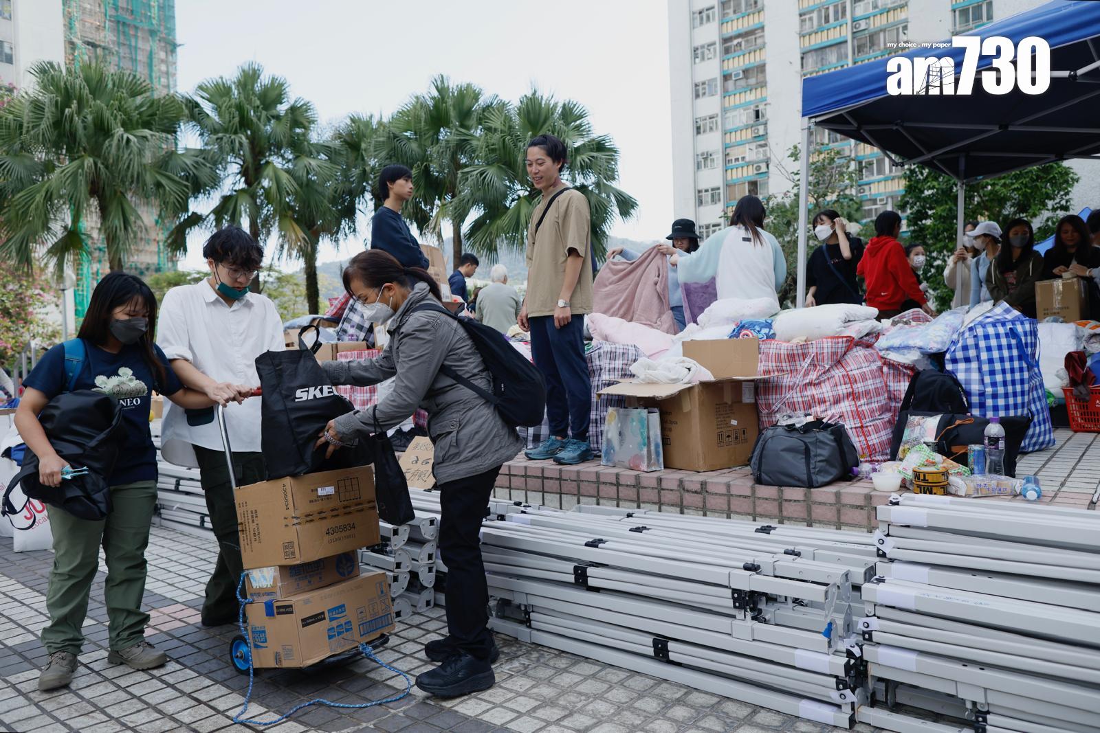 大埔宏福苑五級火(蘇文傑攝)