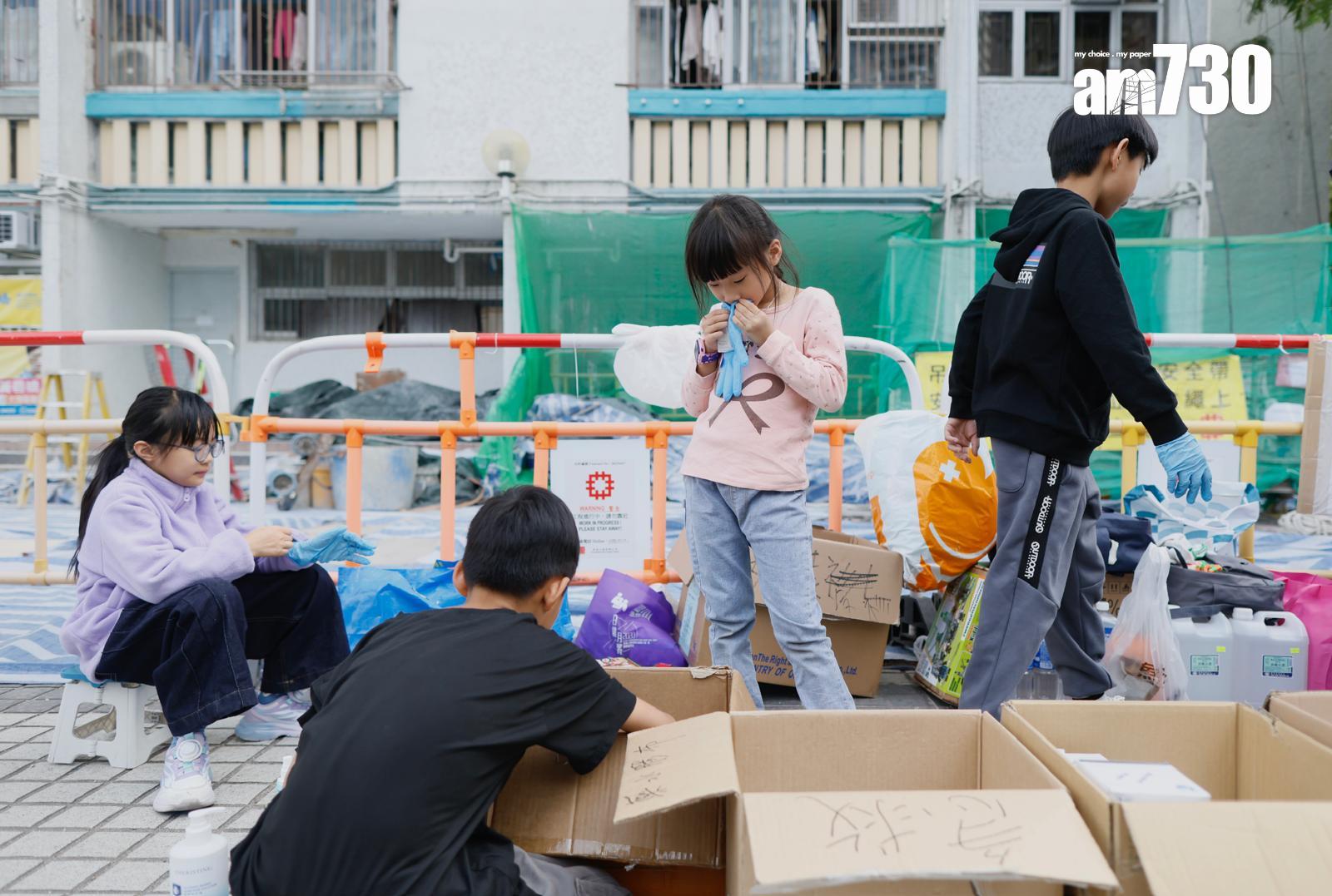 大埔宏福苑五級火(蘇文傑攝)
