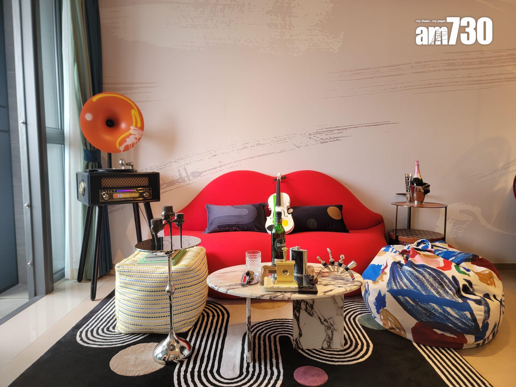 啟德海灣示範單位|450呎連裝修傢俬現樓兩房 一改動令全屋增添亮點(多圖有片)|啟德新盤