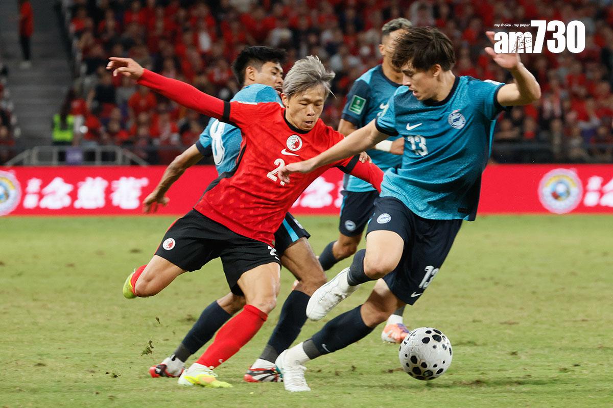 香港隊主場以1:2不敵新加坡。(資料圖片/蘇文傑攝)