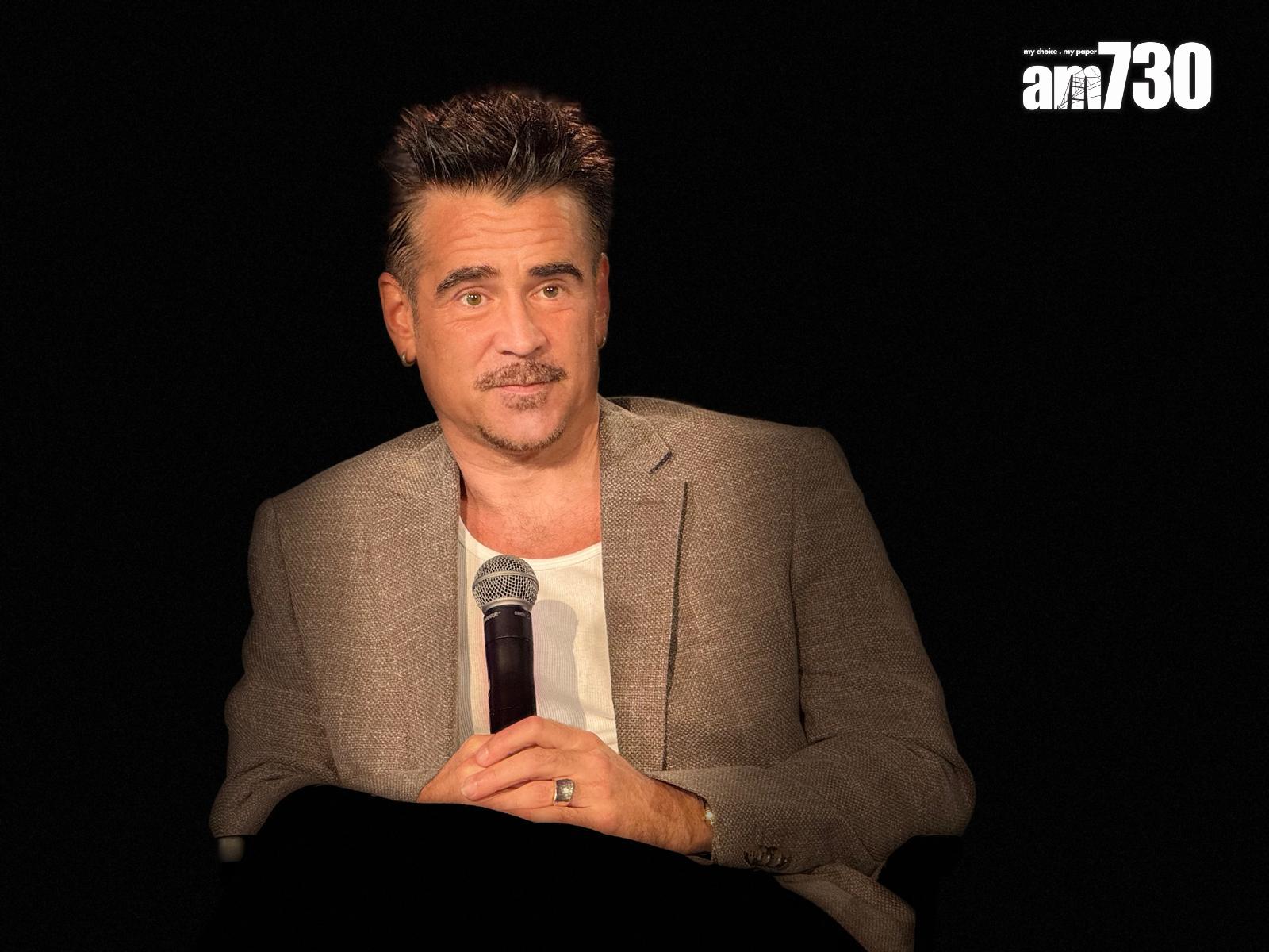 金球獎影帝哥連費路分享在澳門拍攝《小人物之歌》之感受。 (Lilly Lui攝)