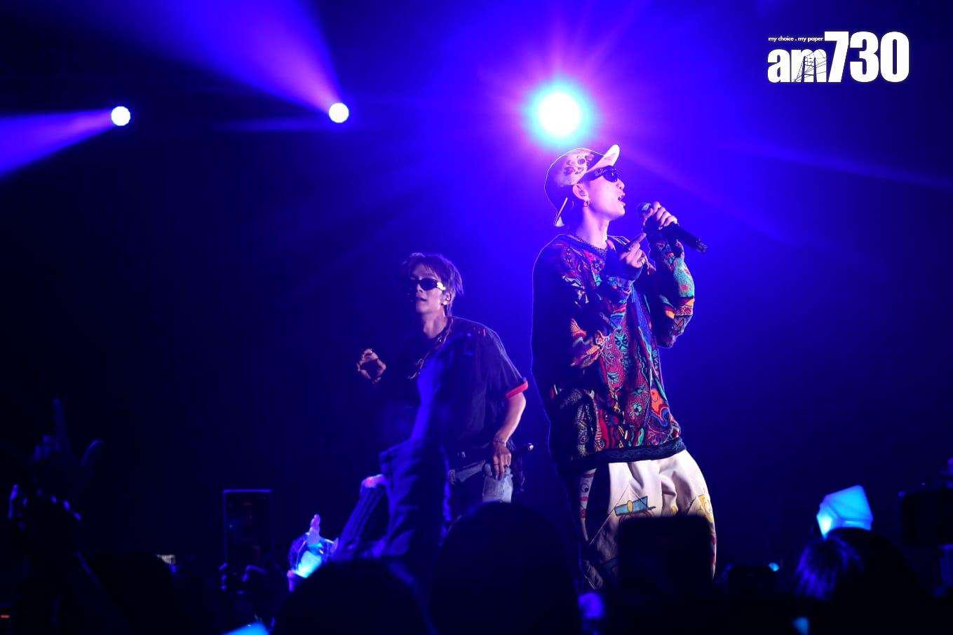 MIRROR「FING小隊」《W.T.F.2 Live 2025》。(林俊源攝)