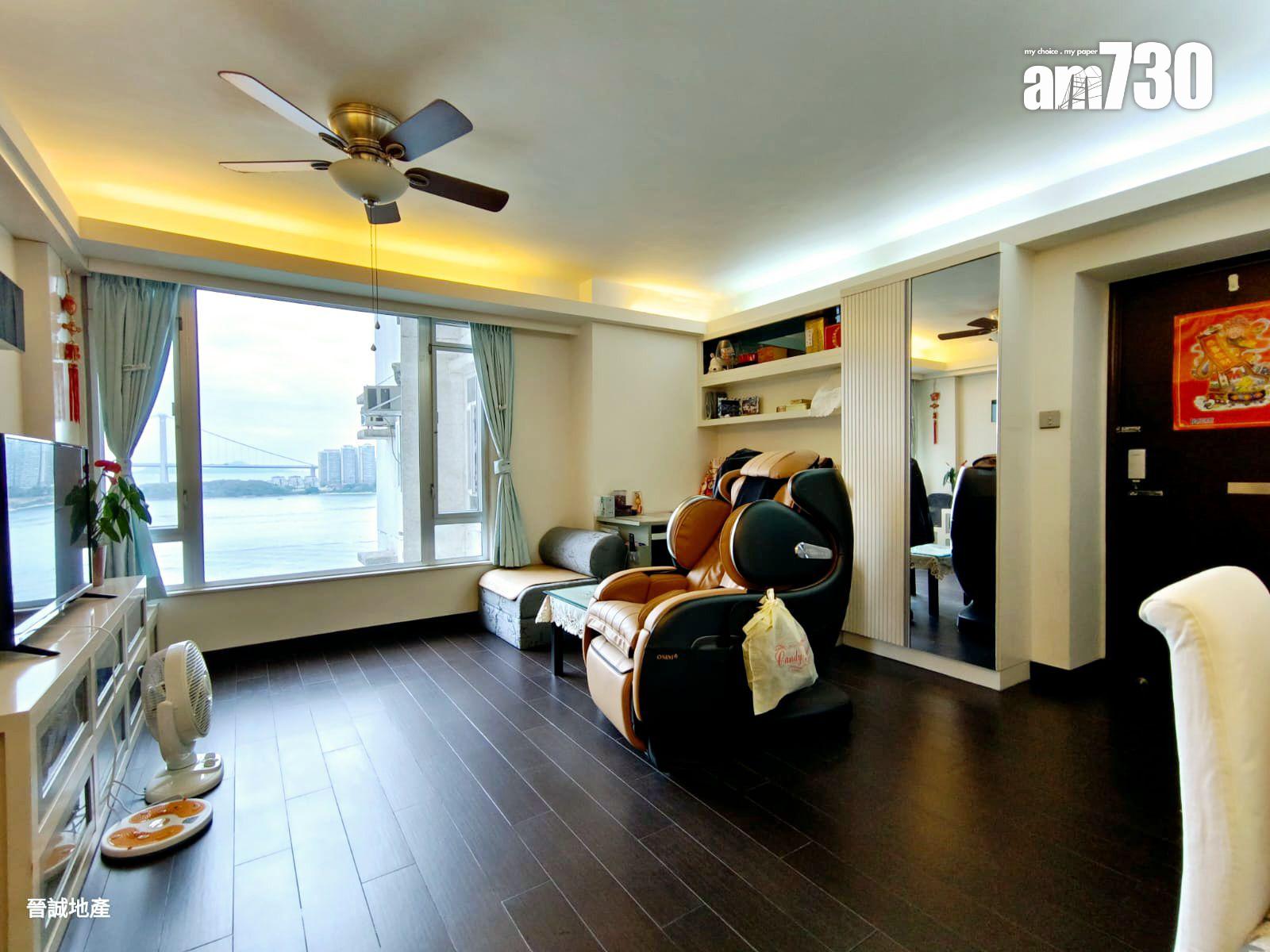 深井東南海景三房套+有靚裝修!同區用家速入手 呎價8478元(有圖)|二手樓成交