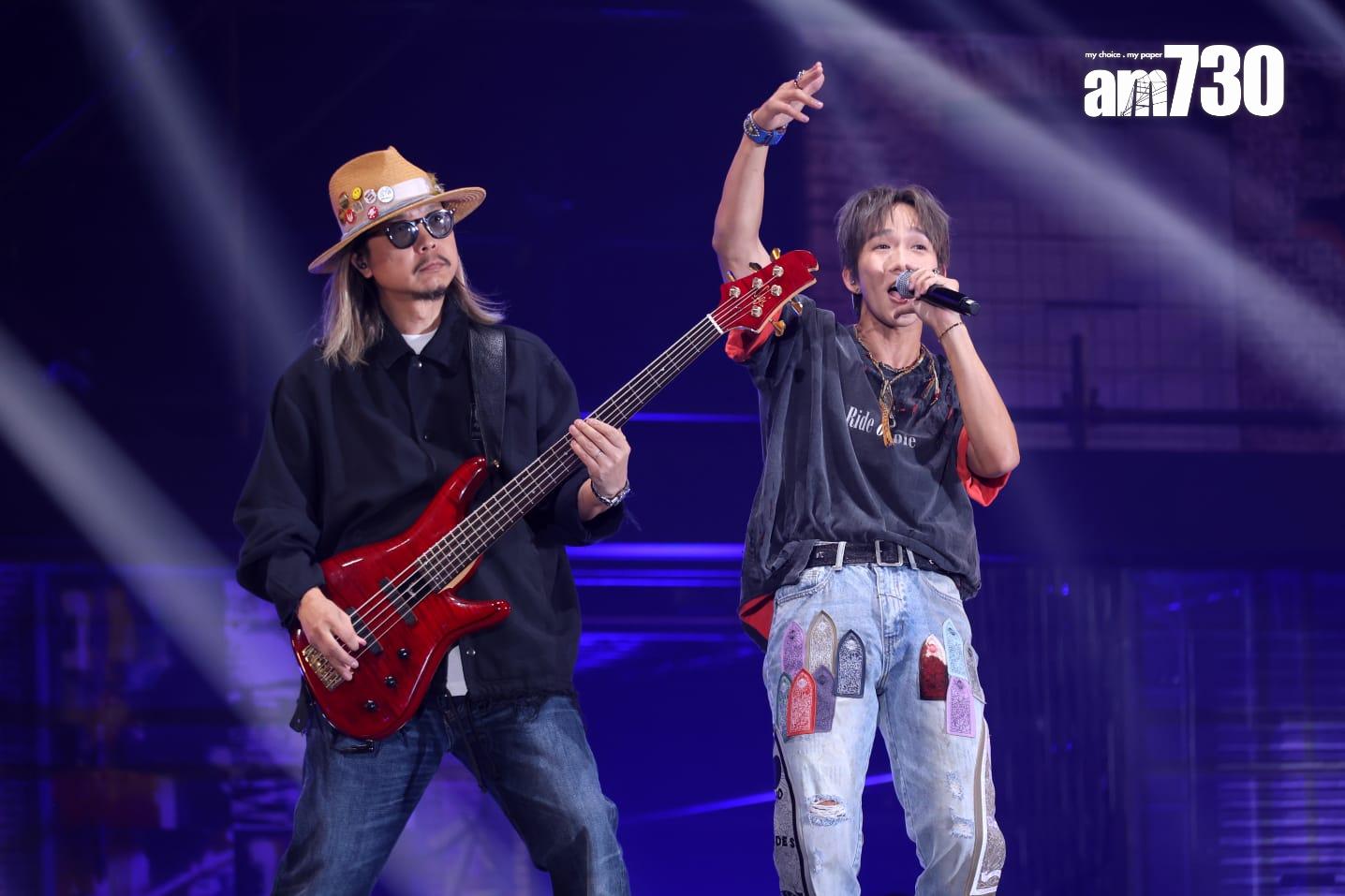 MIRROR「FING小隊」《W.T.F.2 Live 2025》。(林俊源攝)