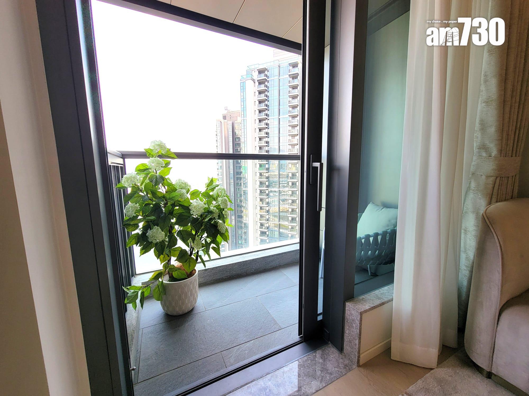 DOUBLE COAST III示範單位|696呎三房套 標準分層戶最大 廳房同向享海景 (多圖有片)|啟德新盤