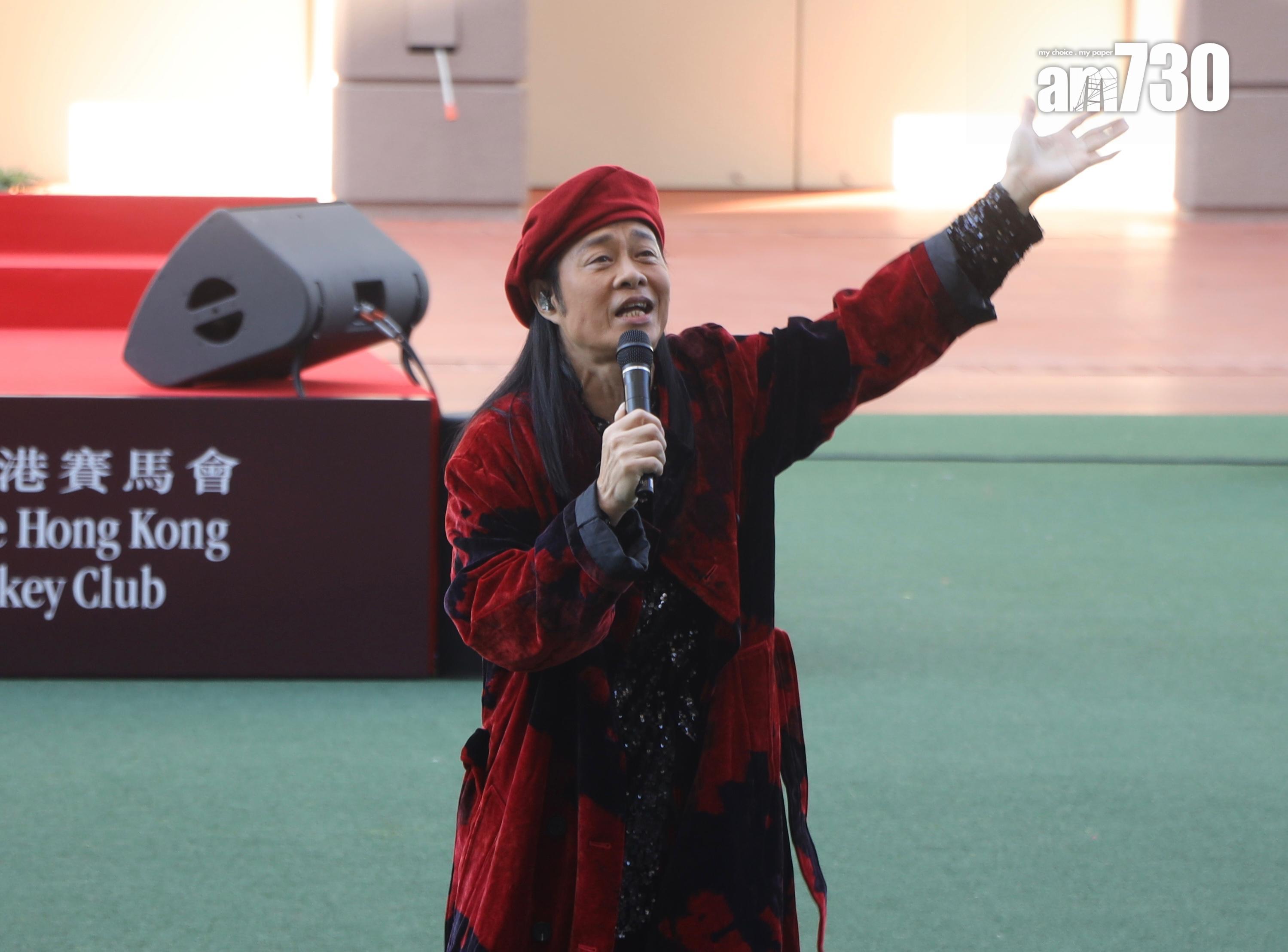 蔡一智自言因拍《尋秦記》學懂騎馬。(娛樂組攝)