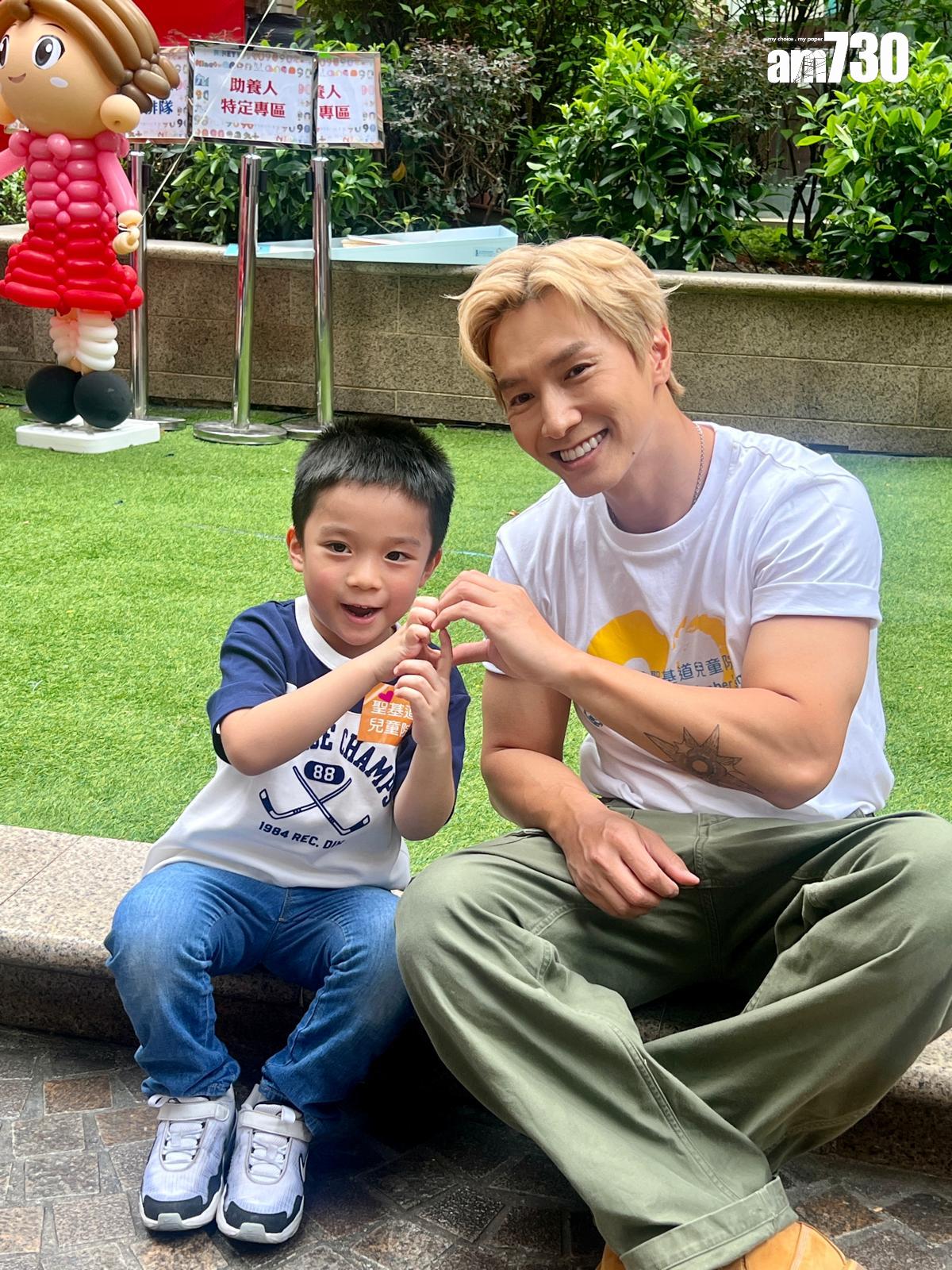 陳柏宇是聖基道兒童院舊生,自言在兒童院生活仍感幸福。(娛樂組攝)