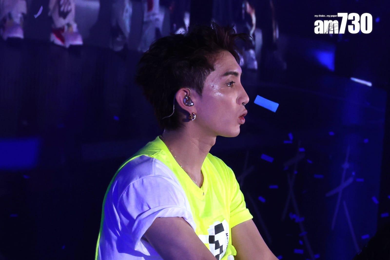 Lokman受訪時發誓沒有眼濕濕,但承認情緒一度湧上心頭。(林俊源攝)