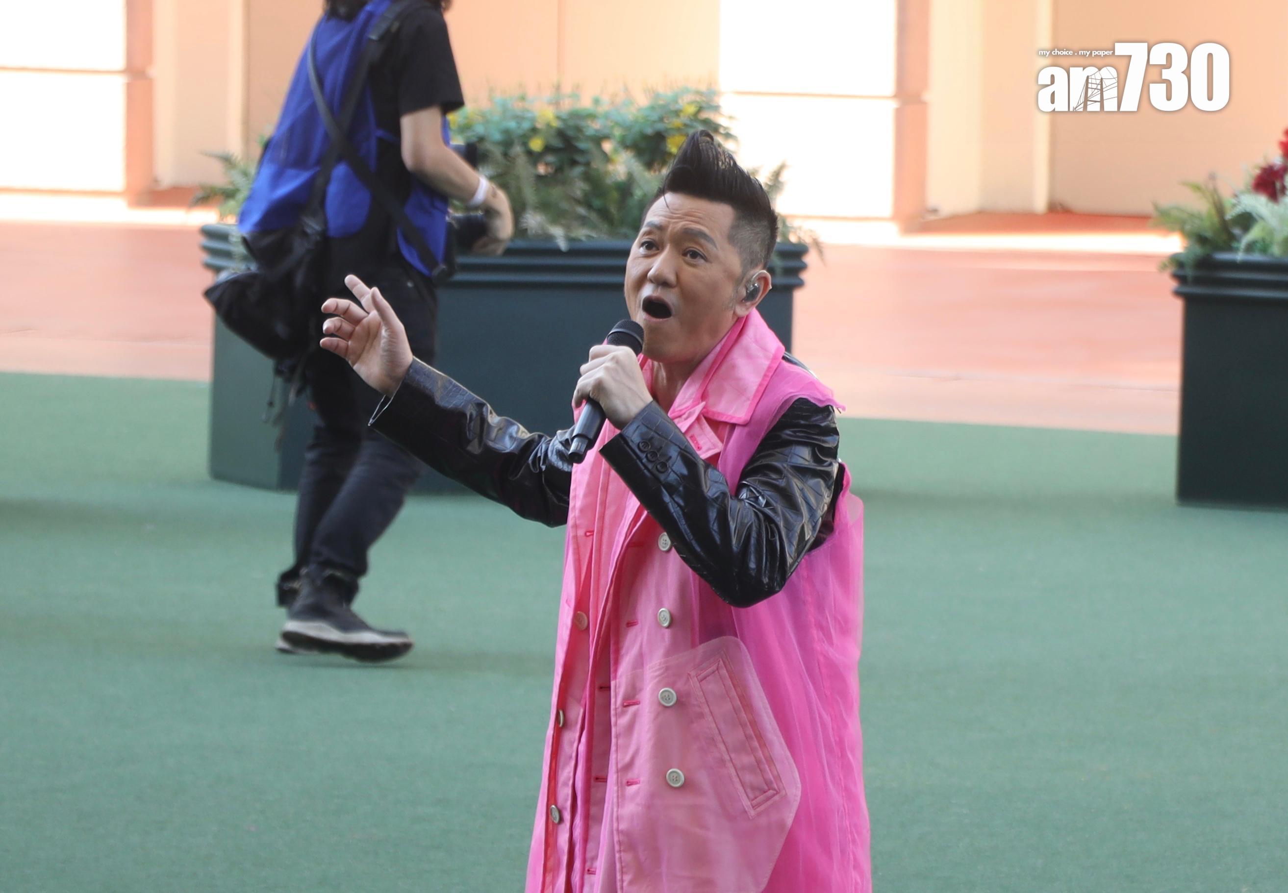 蘇志威被問到太太劉小慧的舊情史,笑言女兒已26歲,不談舊聞。(娛樂組攝)