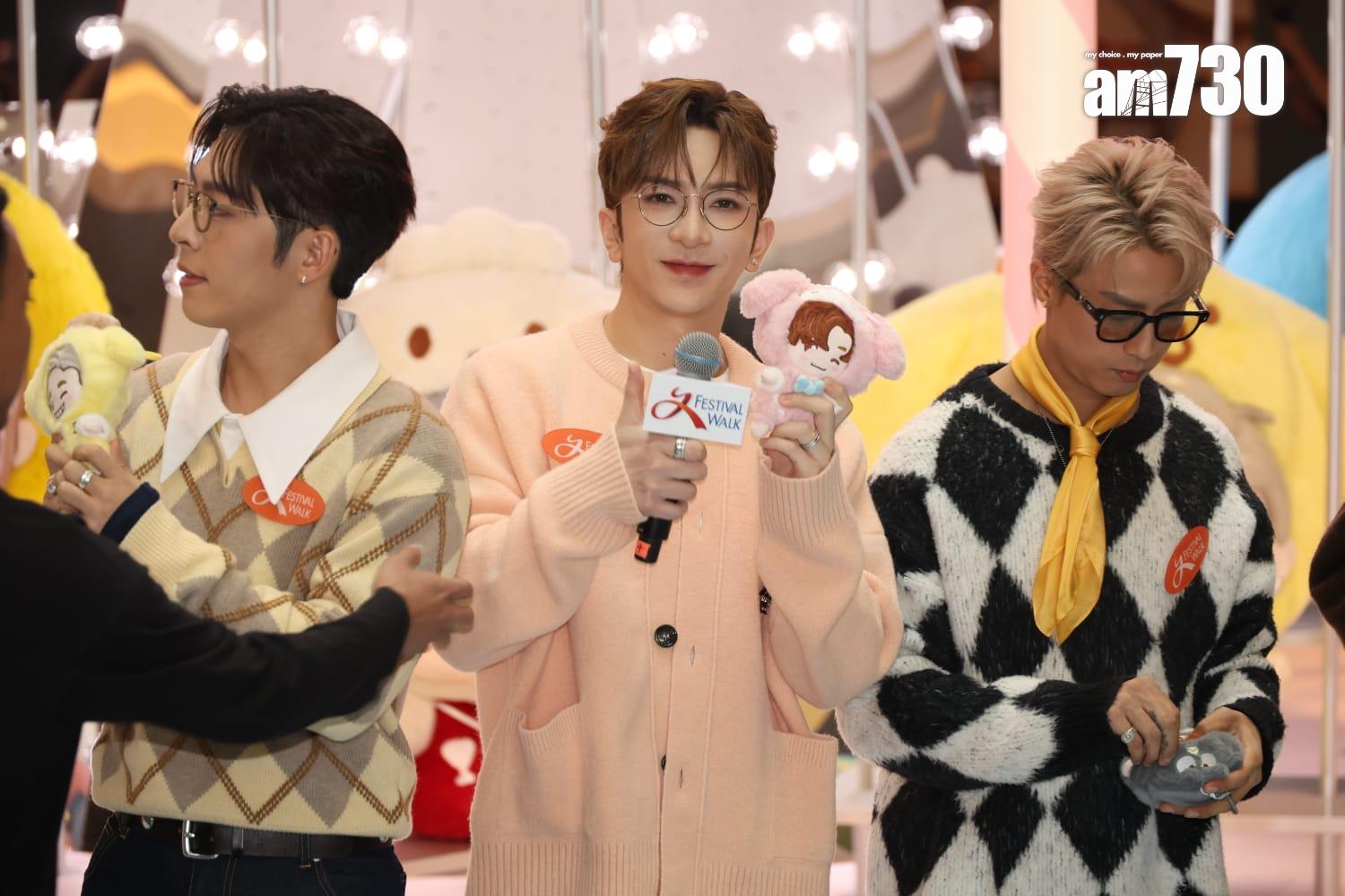 Anson Lo大爆原來教母很喜歡紅紅色的My Melody。(周令知攝)