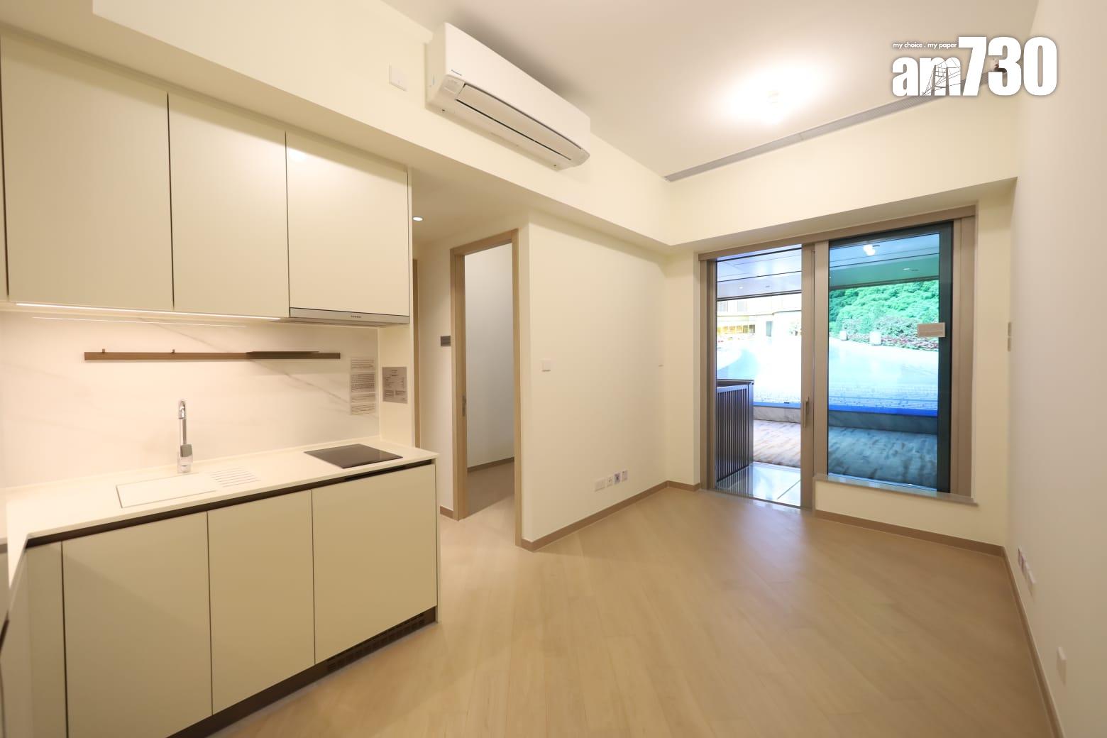 柏景峰示範單位|431呎經改動連裝修兩房 現代英倫摩登感 (多圖有片)|油塘新盤