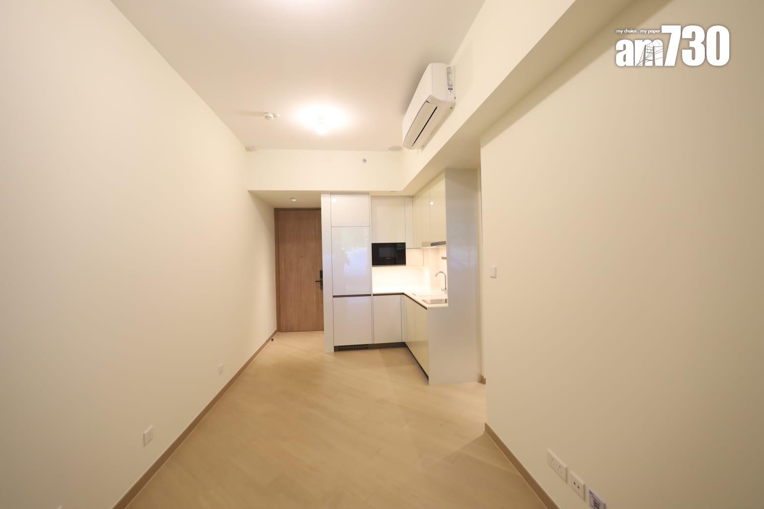 柏景峰示範單位|431呎經改動連裝修兩房 現代英倫摩登感 (多圖有片)|油塘新盤