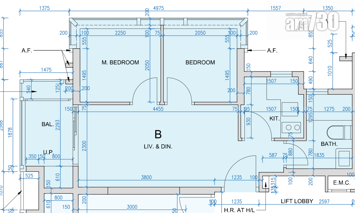 瑧爾上樓書 面積最細212呎起|佐敦新盤