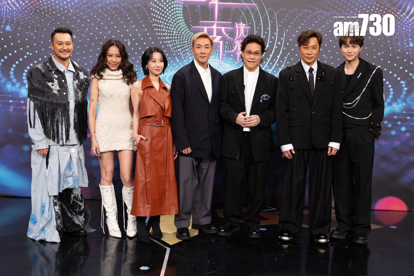 《聲秀》一班導師會見傳媒。(蘇文傑攝)