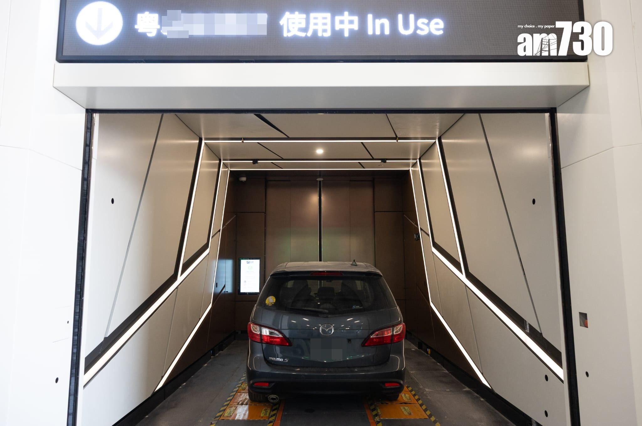 存車處車庫。 (蘇文傑攝)