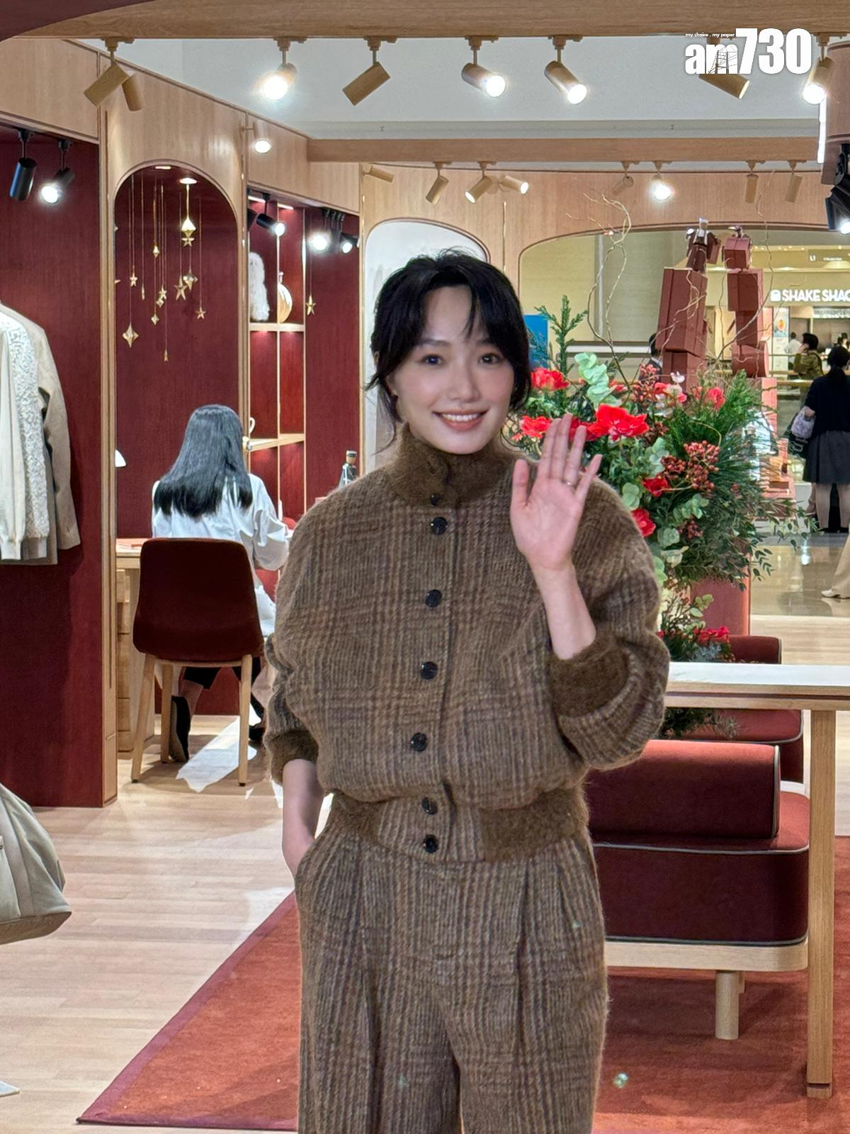 蔡思韵榮升劉太後首次在港公開亮相。(娛樂組攝)