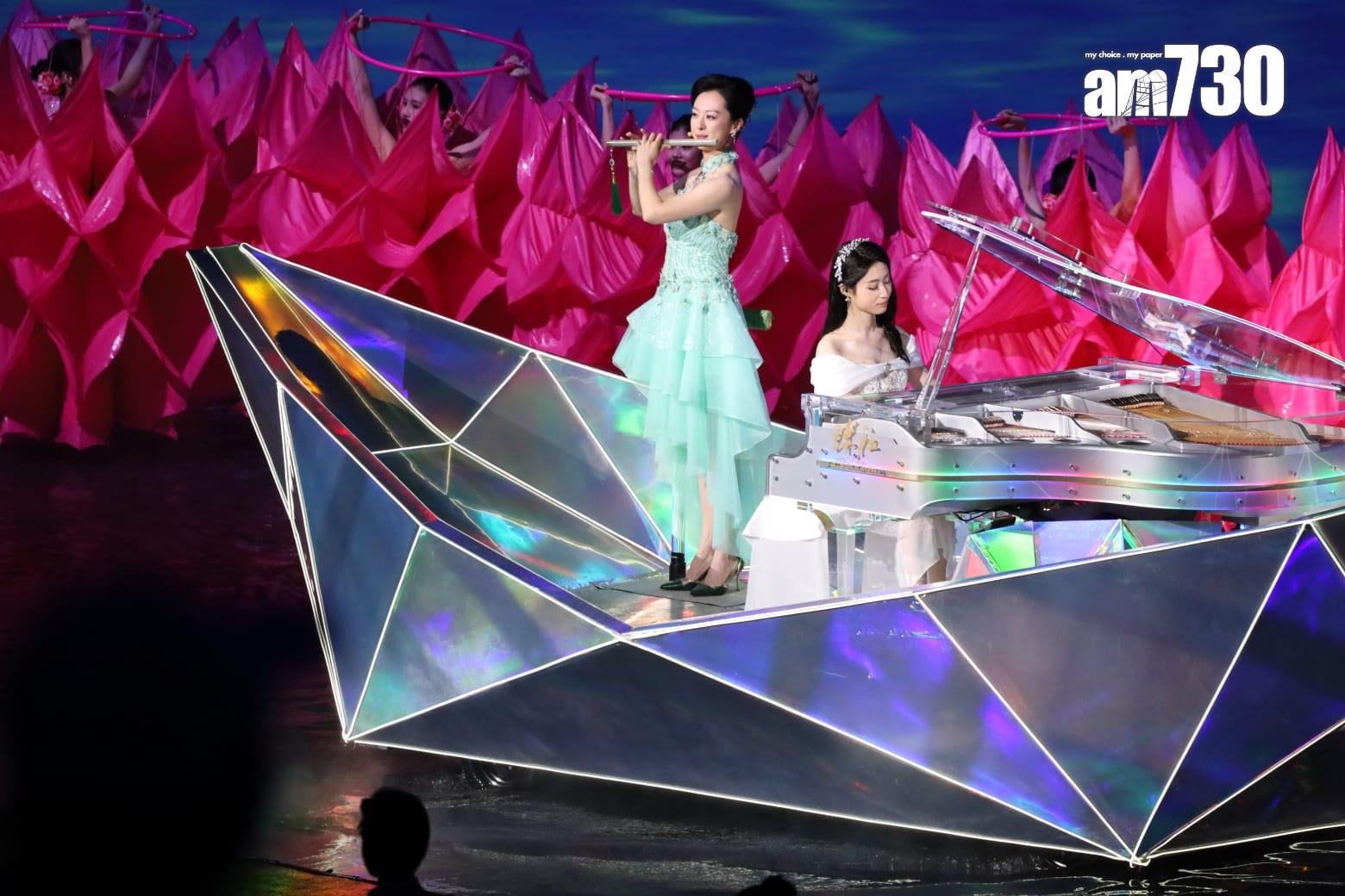 全運會開幕式在廣東奧林匹克體育中心舉行。(鍾式明攝)