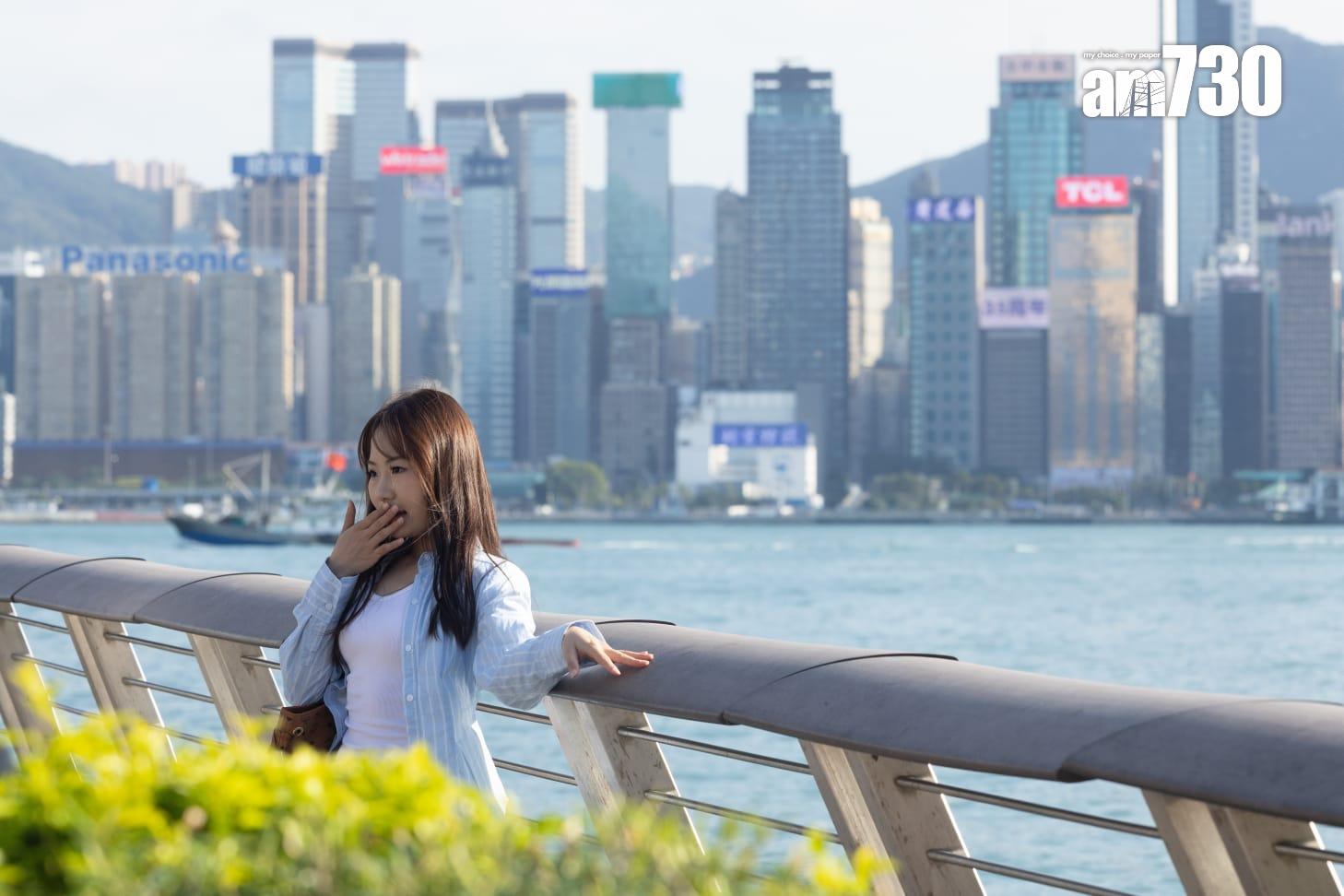 天文台表示下周初顯著轉涼,下周三最低16度。(蘇文傑攝)