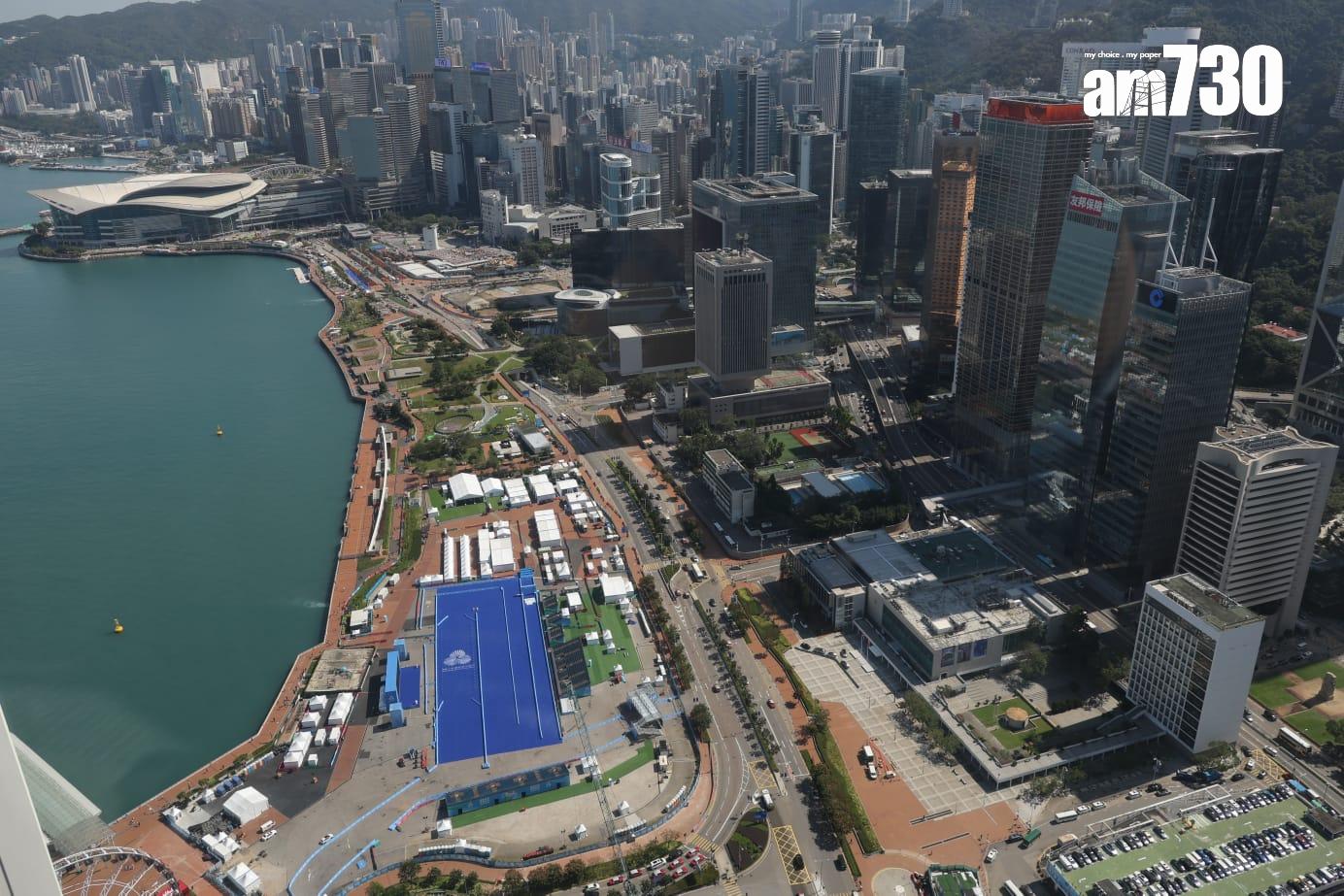 三項鐵人場地。(林俊源攝)