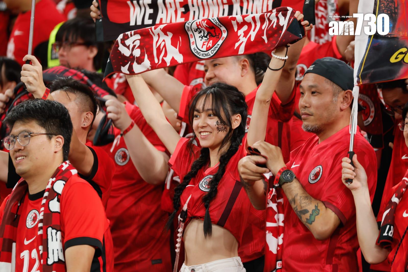 47762名球迷入場支持香港隊。(蘇文傑攝)