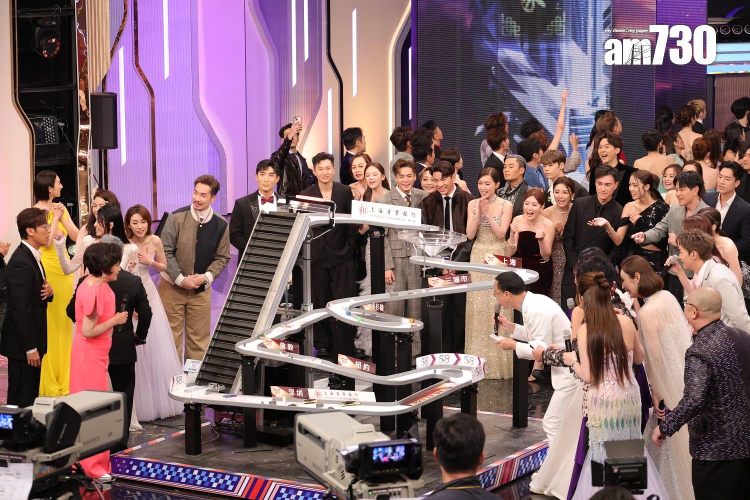 TVB台慶存在爭議的遊戲。(吳康琦攝)