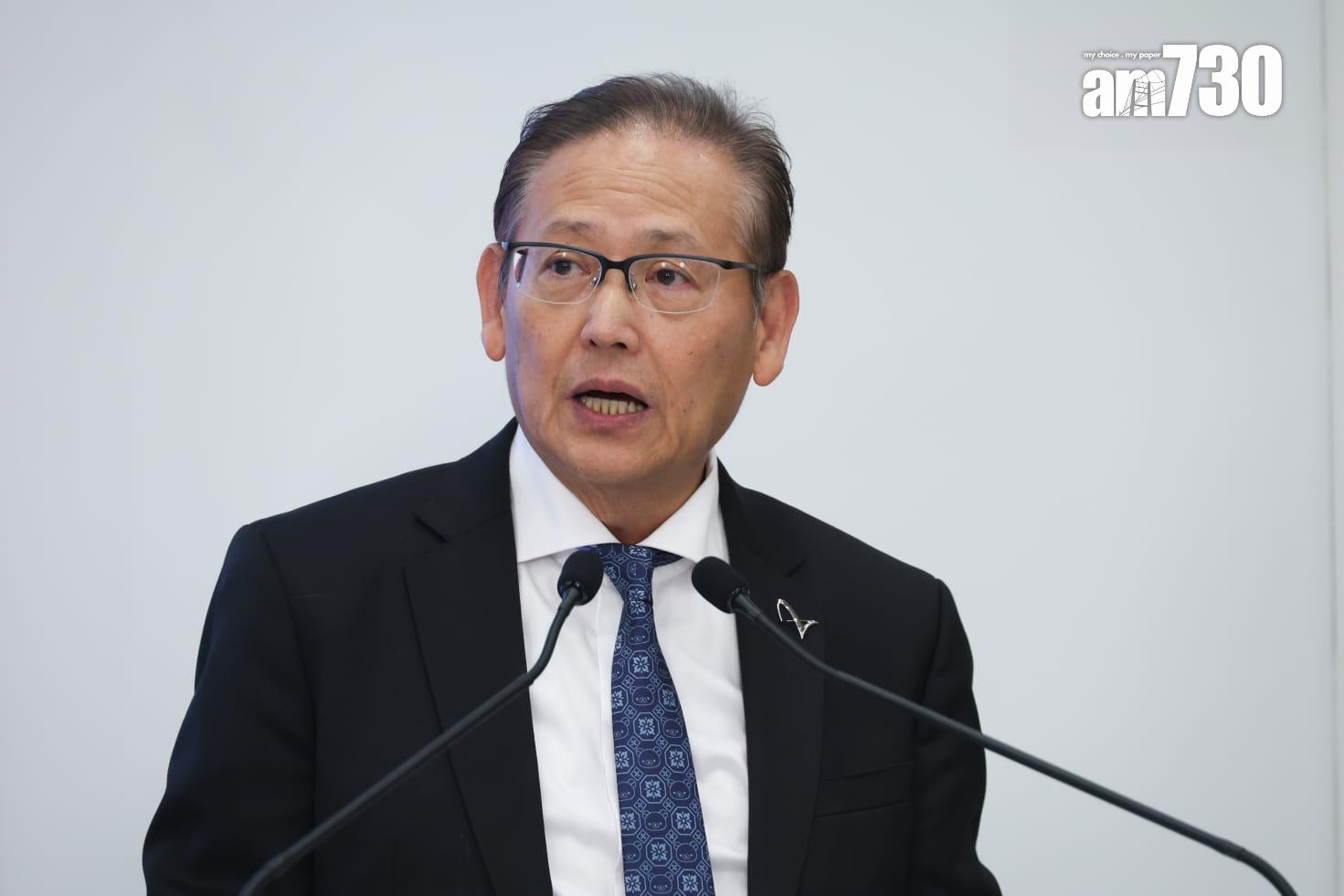 香港國際航空學院校長李天柱 (周令知攝)