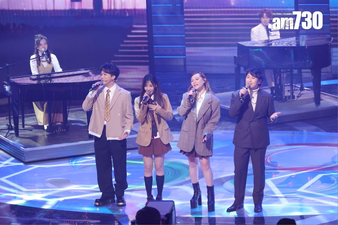 《萬千星輝賀台慶2025》開場表演。(吳康琦攝)