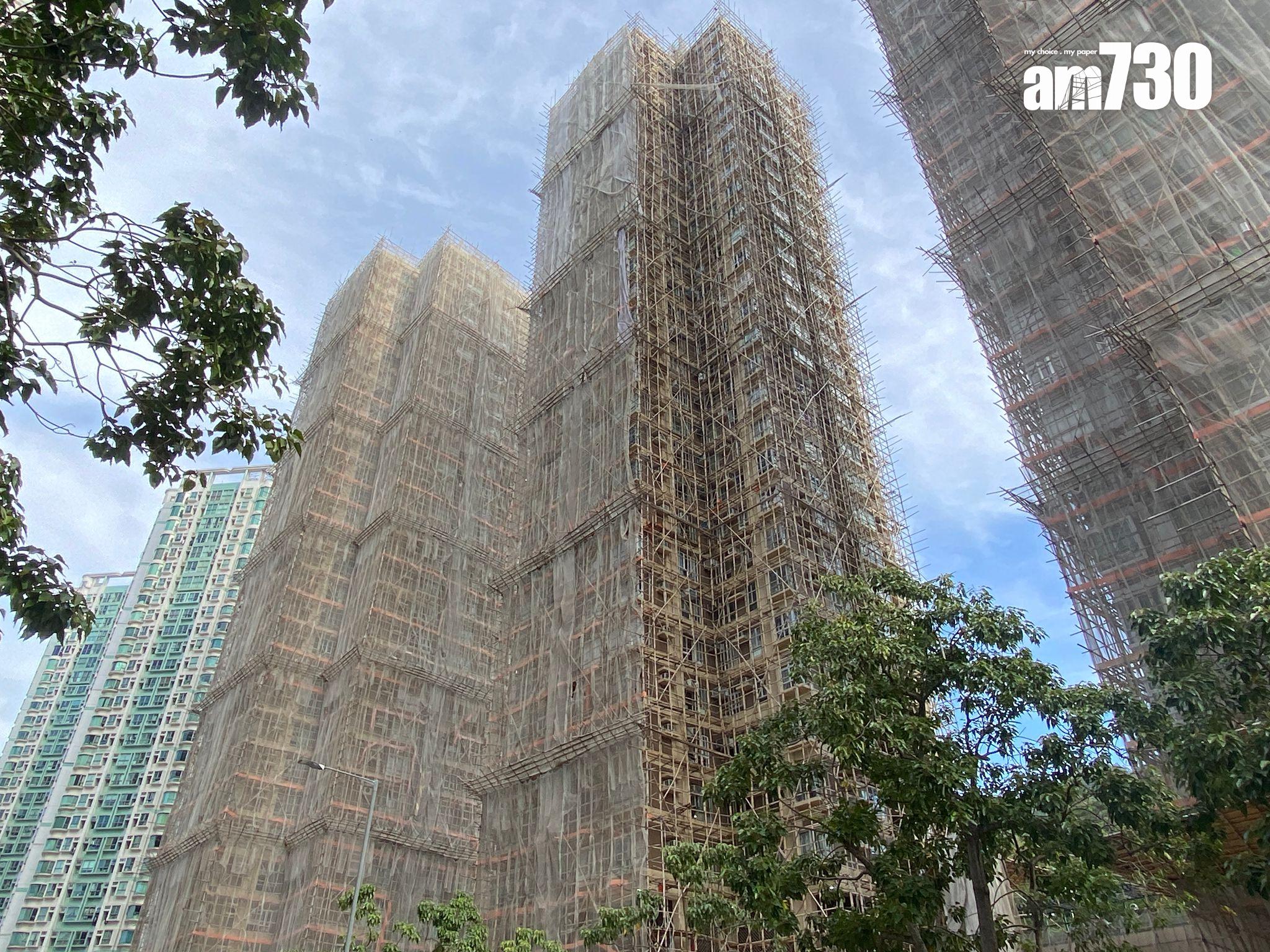 大埔宏福苑五級火|屯門怡樂花園大維修煞停 待同一承建商交阻燃測試報告