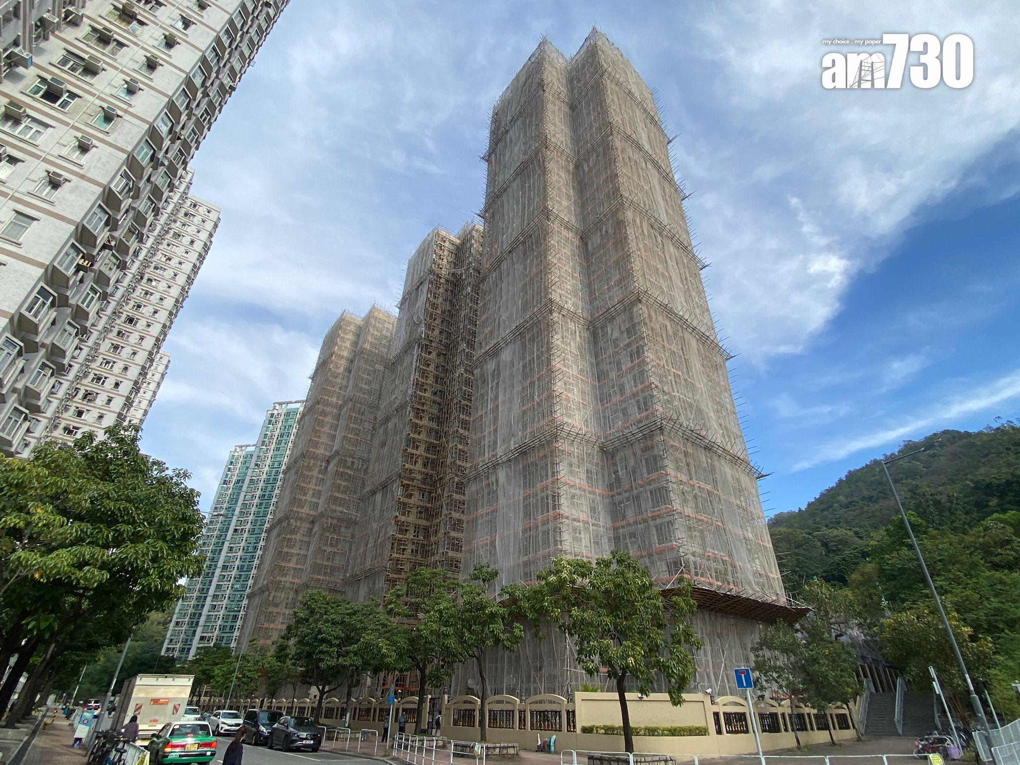 大埔宏福苑五級火|屯門怡樂花園大維修煞停 待同一承建商交阻燃測試報告