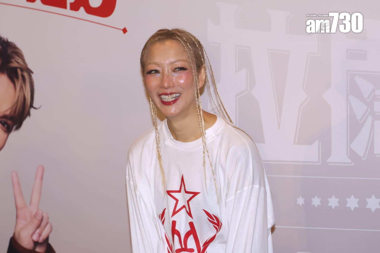 鄭秀文與張敬軒對拉闊音樂會演出好滿意。(林俊源攝)