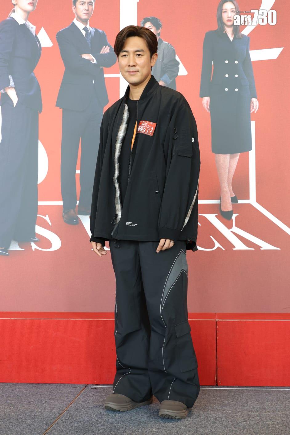 譚俊彥在《新聞女王²》主要跟佘詩曼演對手戲。(林俊源攝)