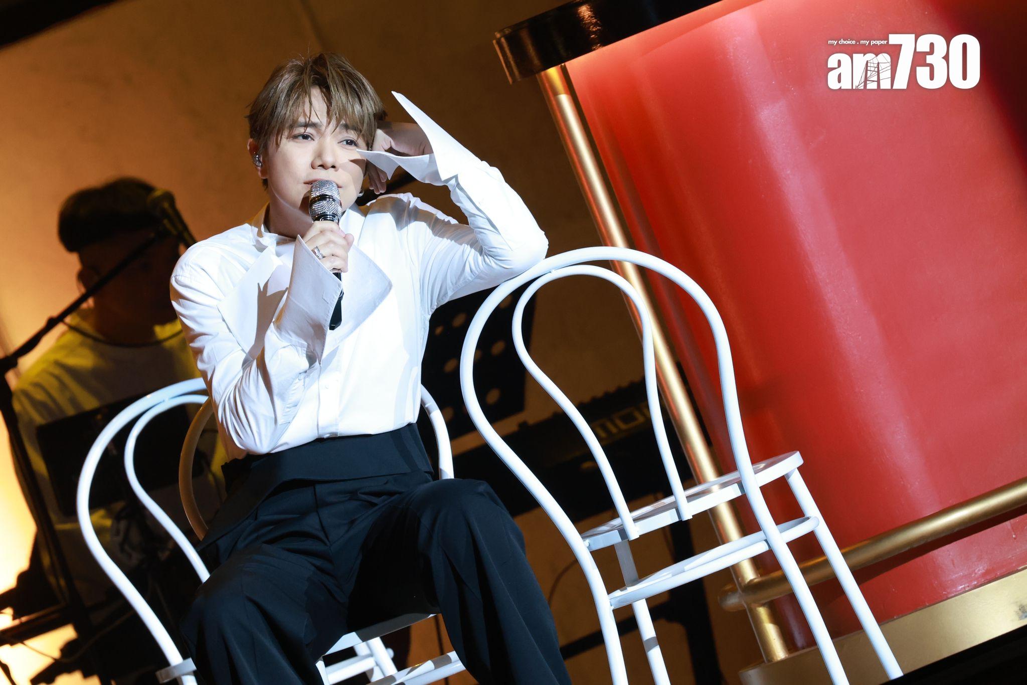 鄭秀文Sammi與張敬軒《Most Wanted 》拉闊音樂會,Sammi與張敬軒火辣合唱《騷靈情歌》和《芝加歌的故事》。(林俊源攝)