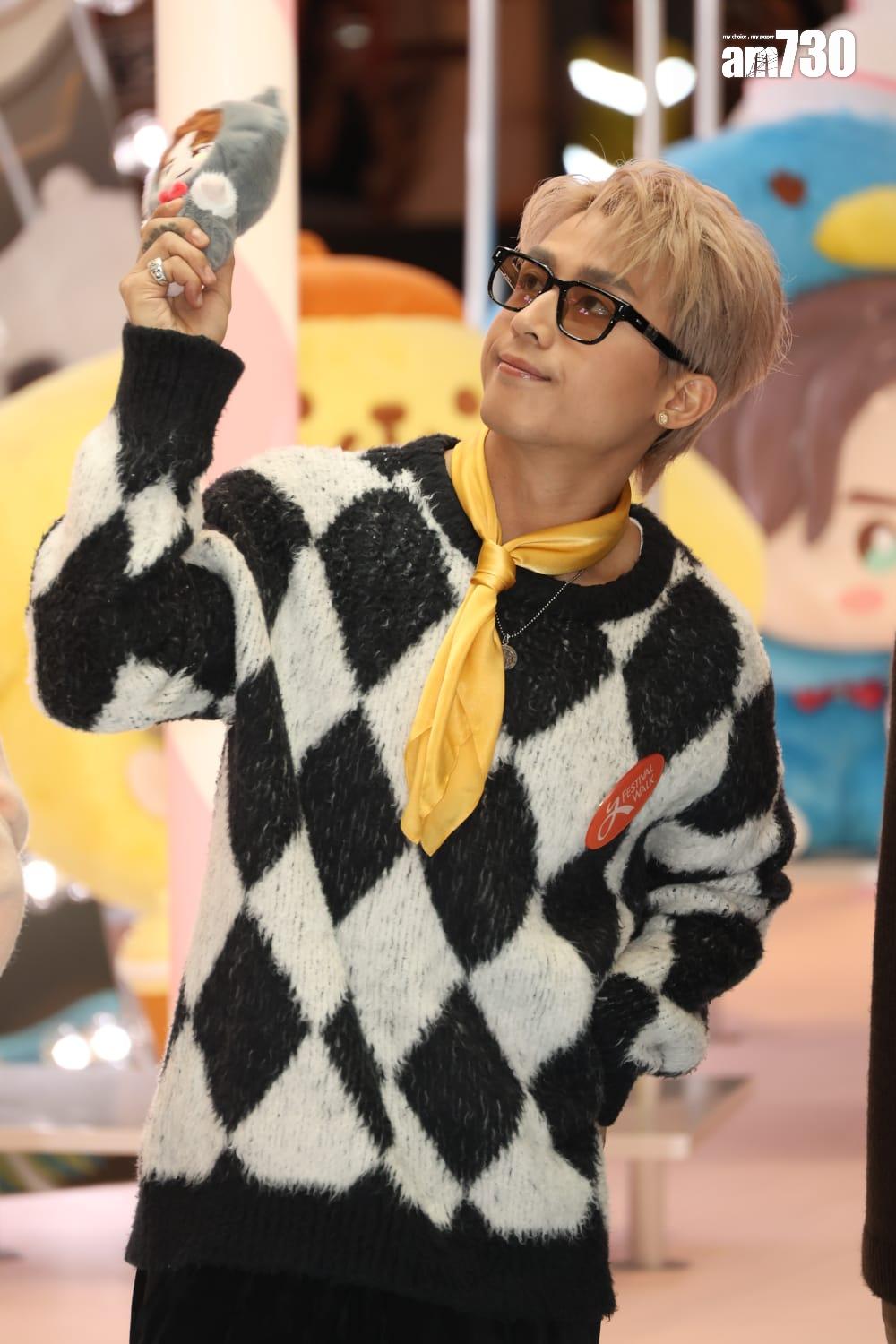 AK否認與商台關係惡化,沾沾自己是唯一奪得冠軍歌的成員。(周令知攝)