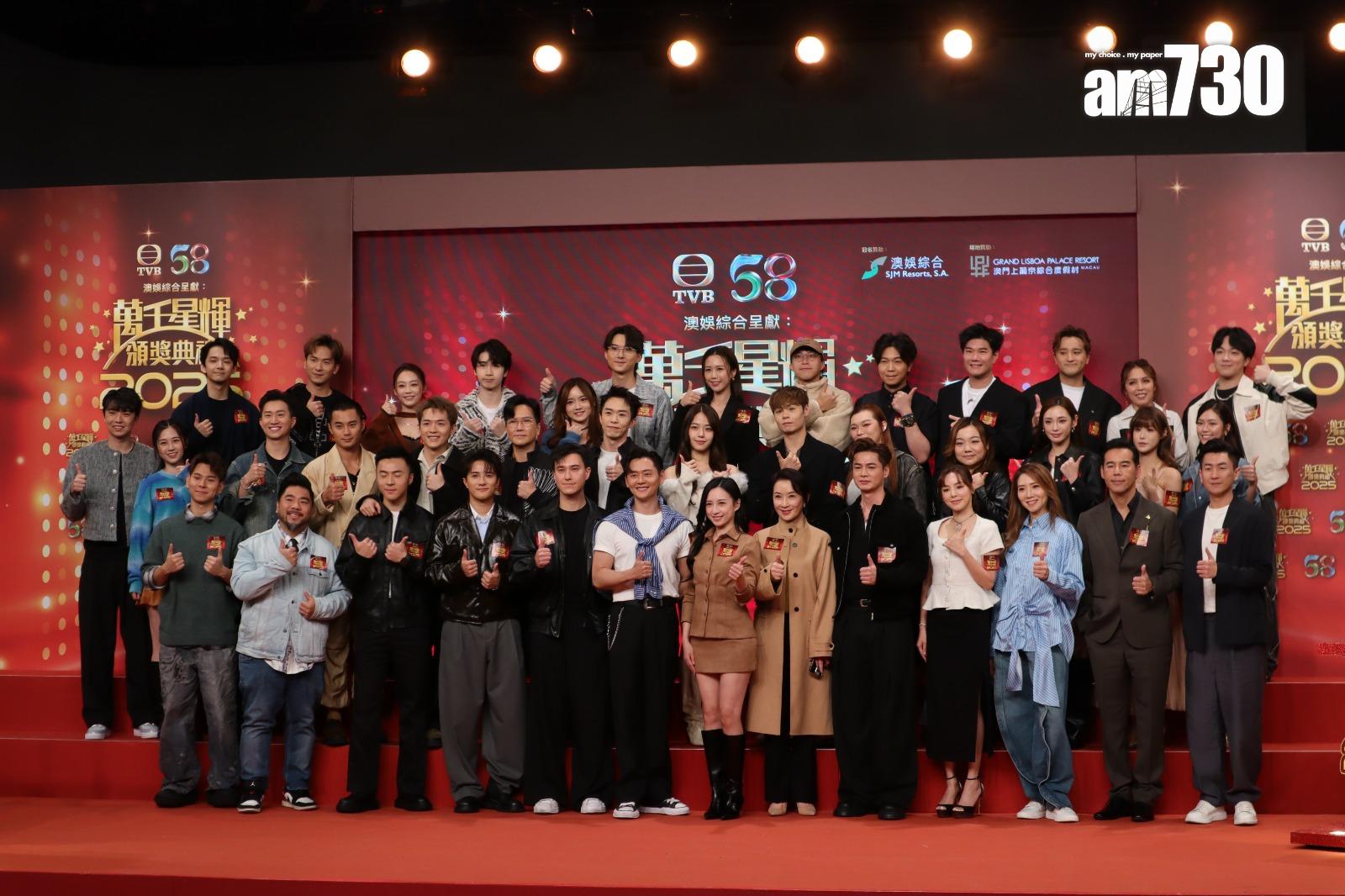 萬千星輝頒獎典禮於今日(24日)公布入圍名單,張振朗和羅子溢入圍最男主角。(娛樂組攝)