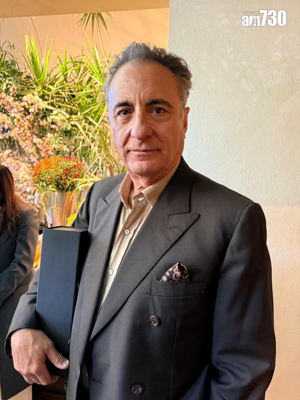 Andy Garcia主演墨西哥販毒頭目。 (Lilly Lui攝)