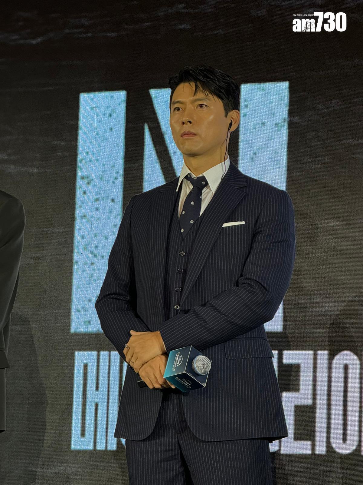 玄彬來港為新劇《韓國製造》造勢。(娛樂組攝)