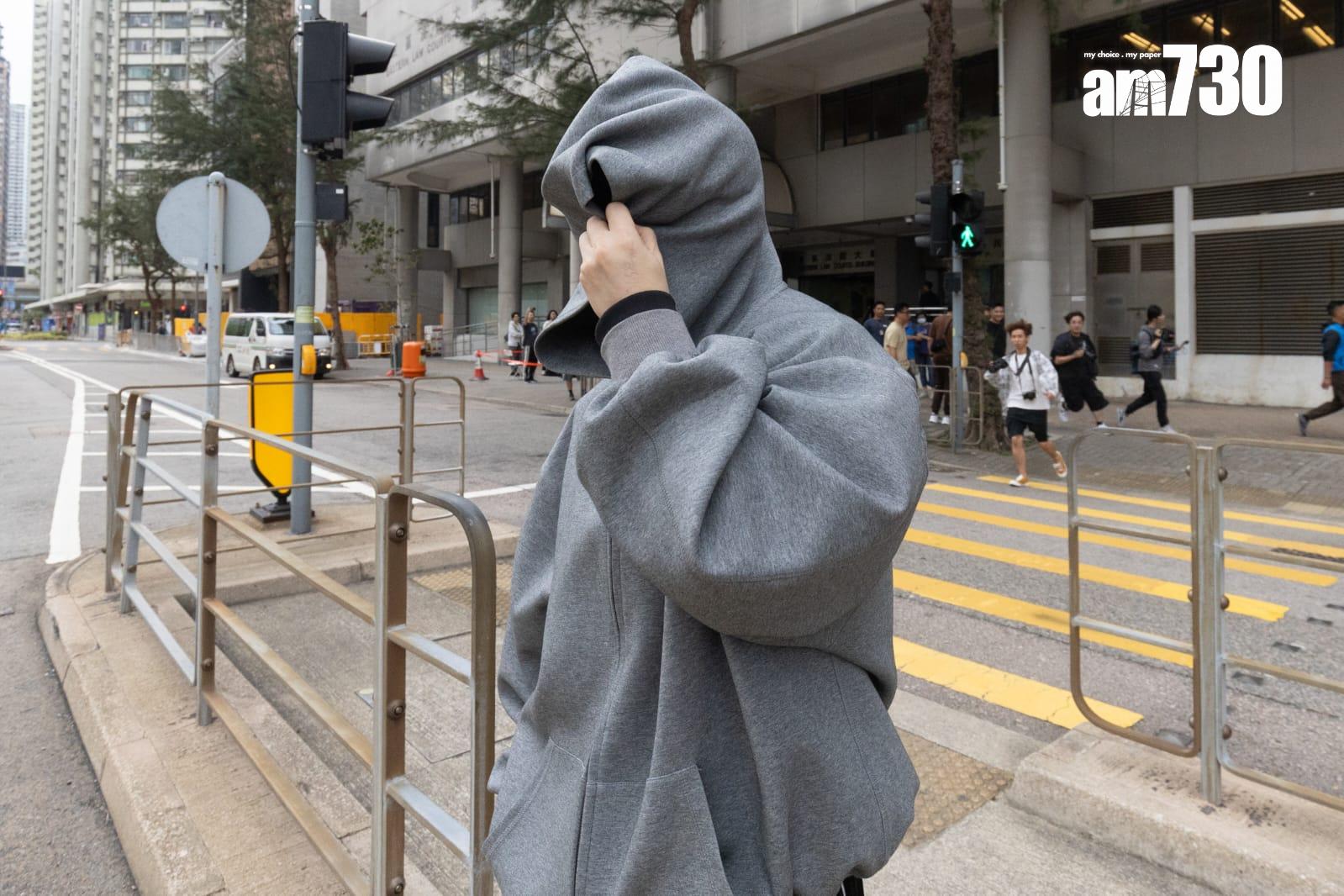 JPEX虛擬貨幣詐騙案,被告趙敬賢准保釋後離開東區法院。(蘇文傑攝)