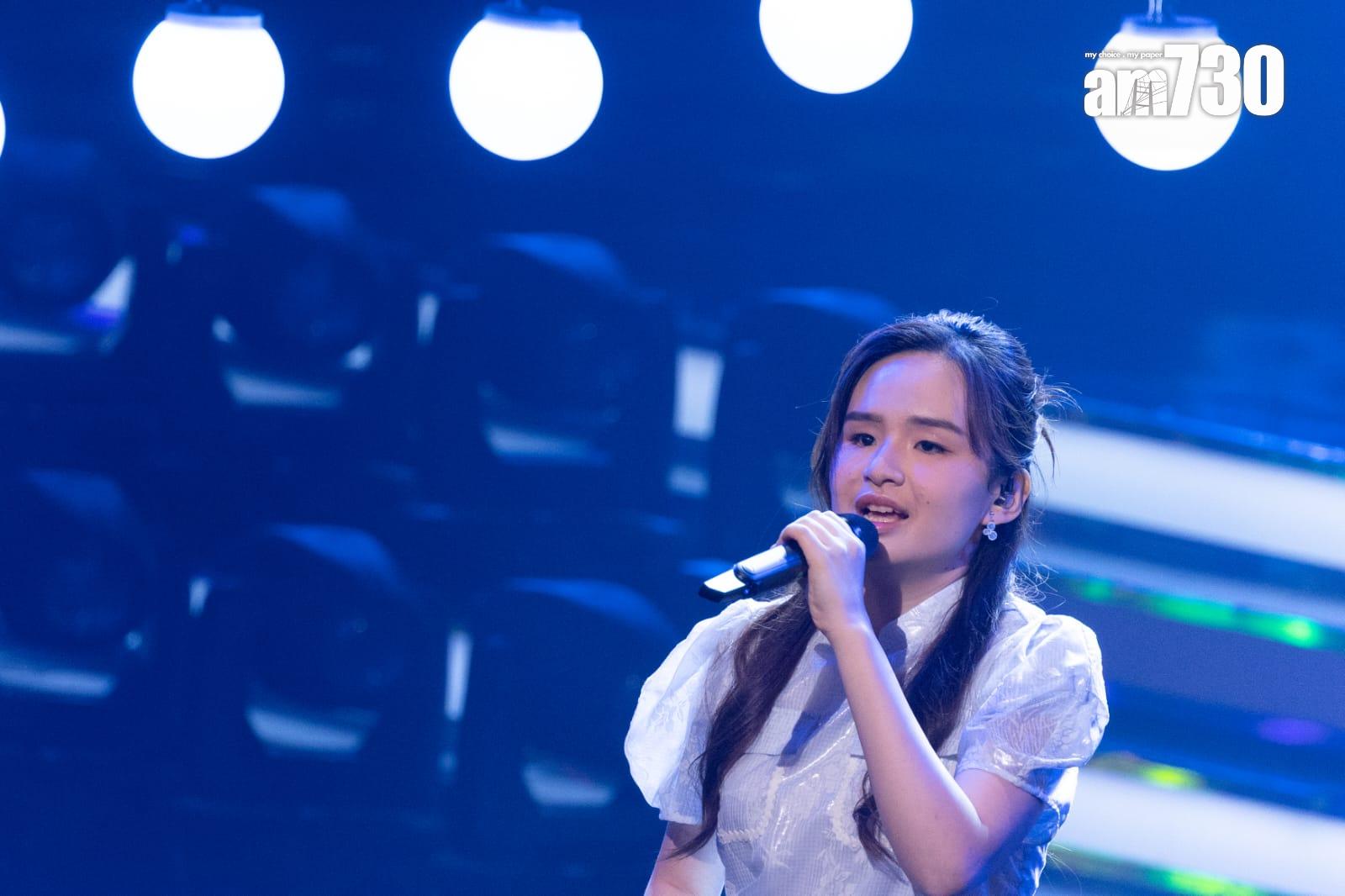 蕭凱恩表示非常感恩能夠成為譚耀文的學員,感謝對方悉心的教導。(蘇文傑攝)