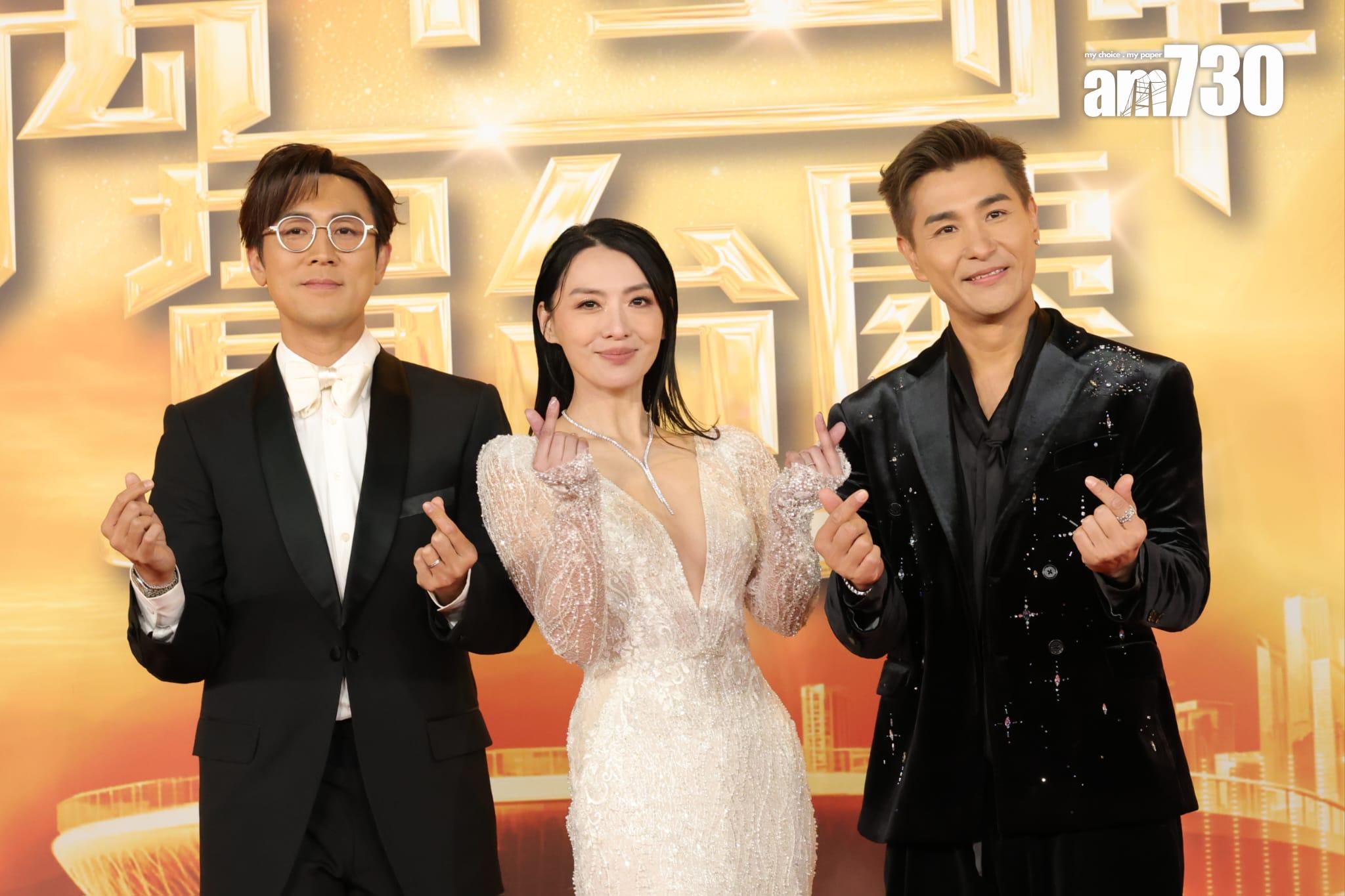 亞姐冠軍陳煒今年在TVB台慶上搶盡風頭。 (吳康琦攝)