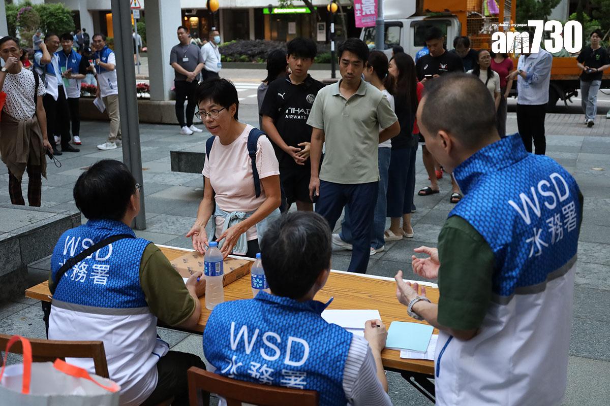 水務署自周日起在太古城設立服務站。(資料圖片/鍾式明攝)