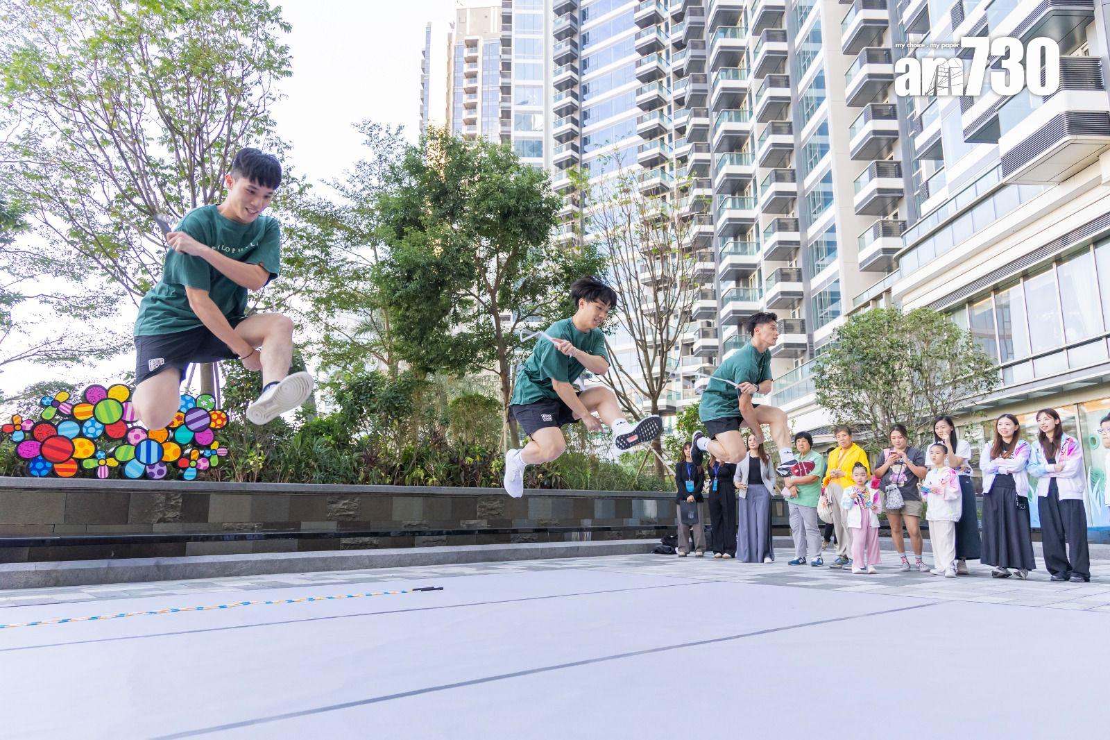 MIAMI QUAY舉行「MIAMI動感全運日」 吸引逾200組客人參與|啟德新盤