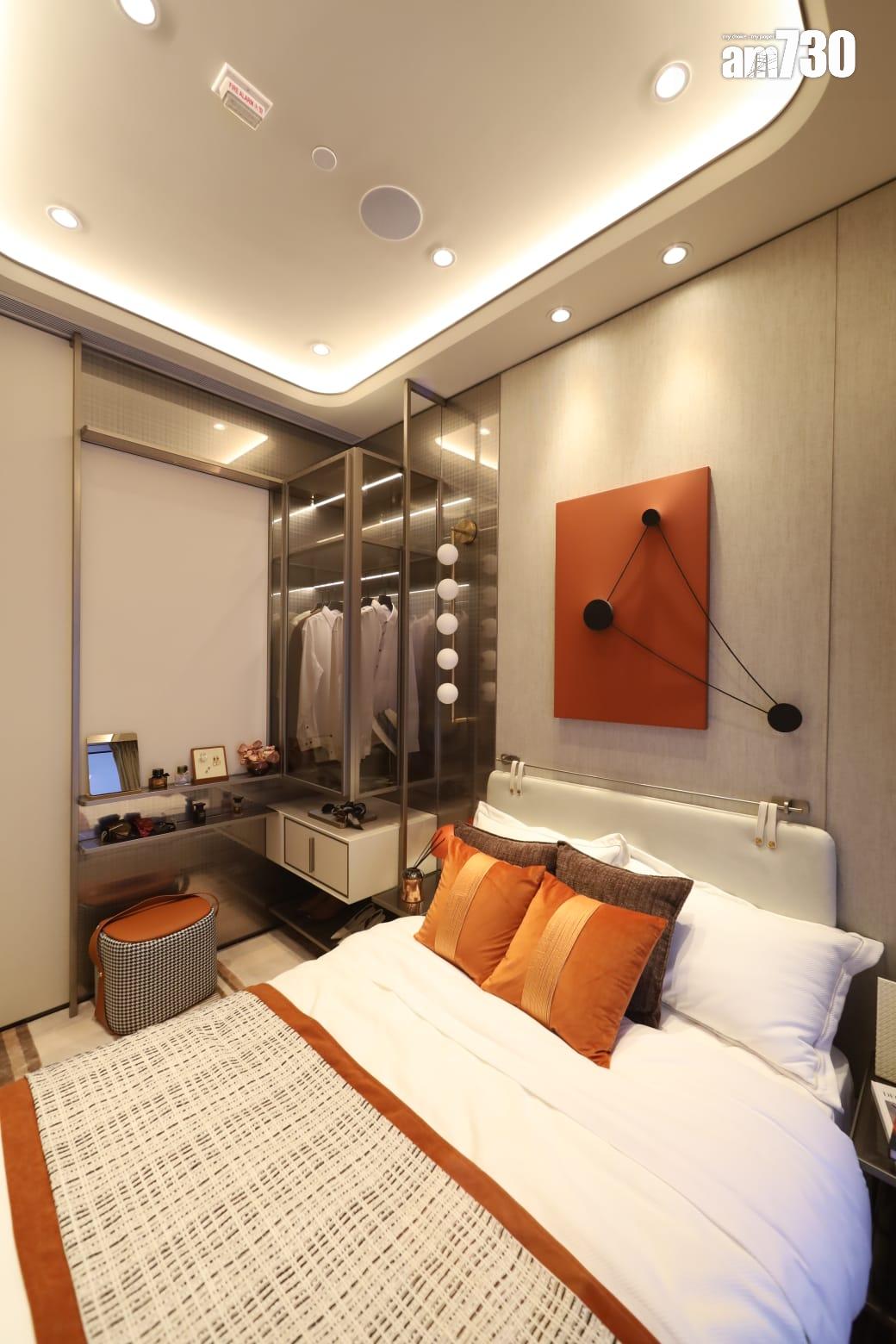 柏景峰示範單位|431呎經改動連裝修兩房 現代英倫摩登感 (多圖有片)|油塘新盤