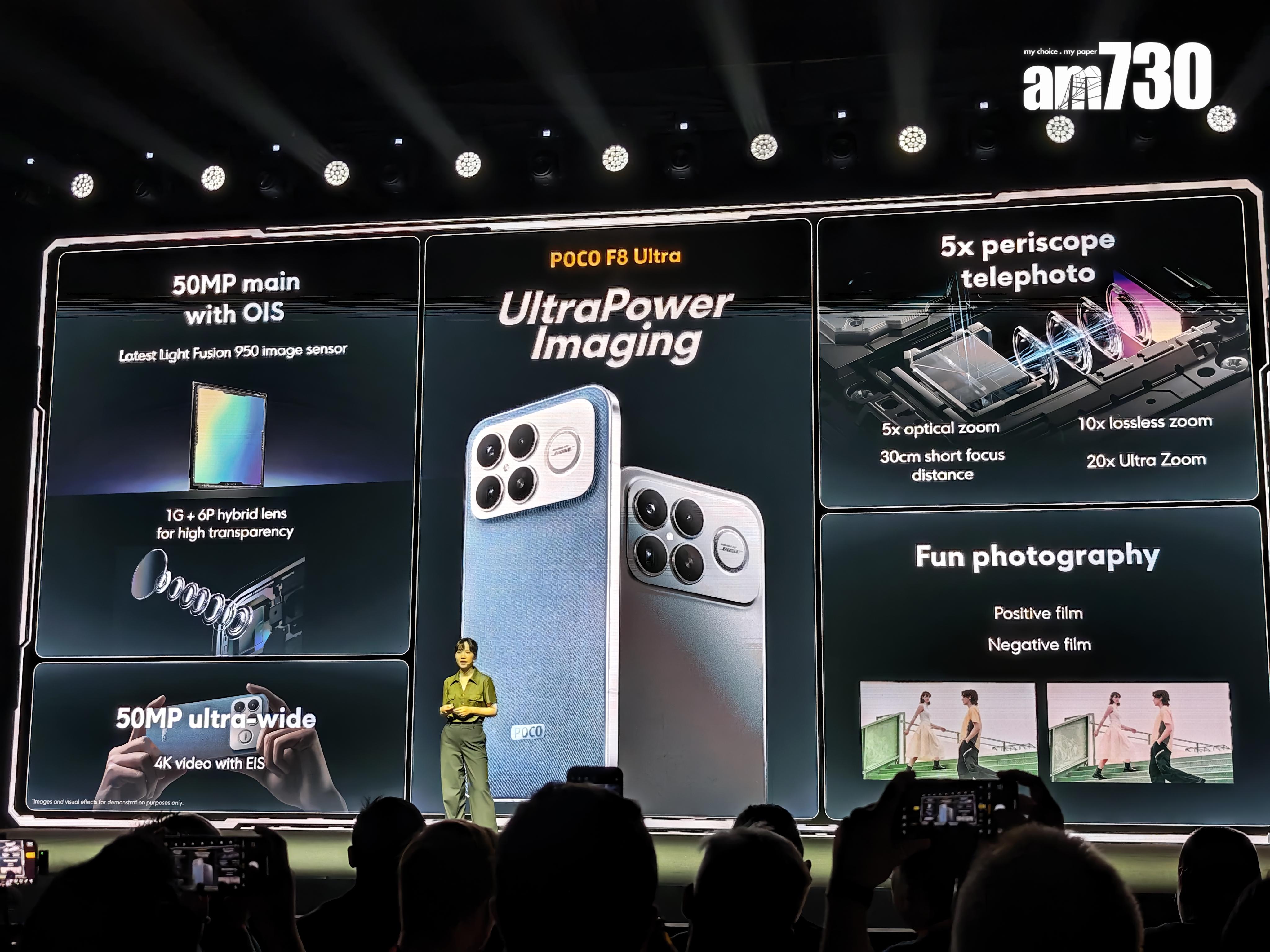 小米POCO F8 Ultra影像性能一覽。