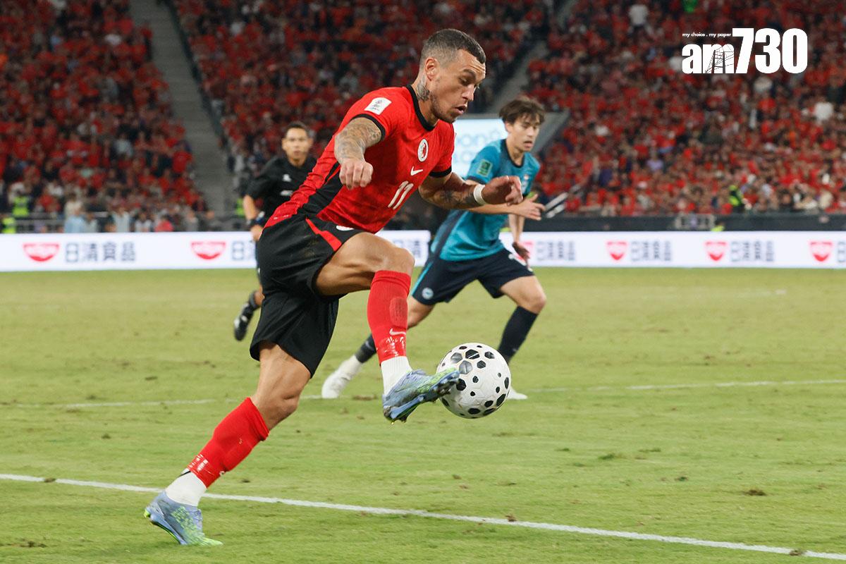 香港隊主場以1:2不敵新加坡。(資料圖片/蘇文傑攝)